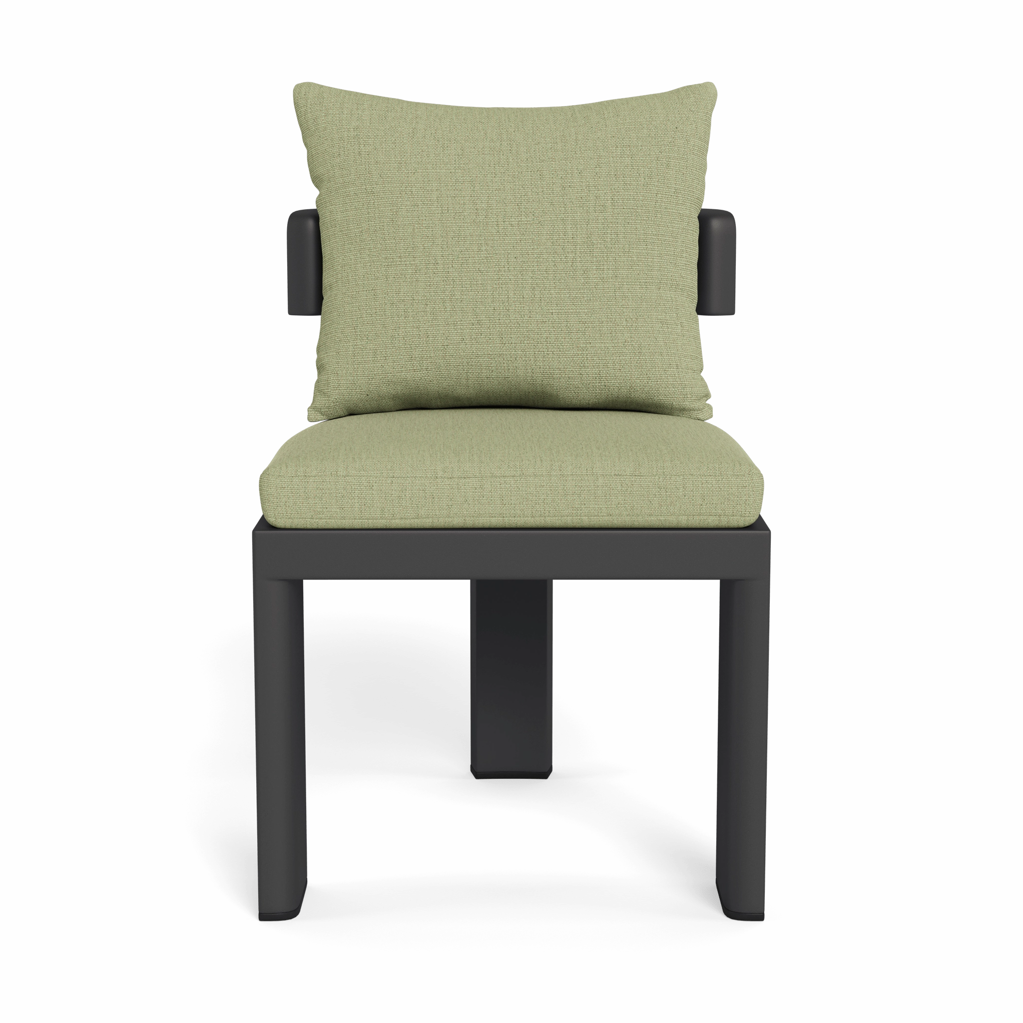 Victoria Aluminum Armless Dining Chair
