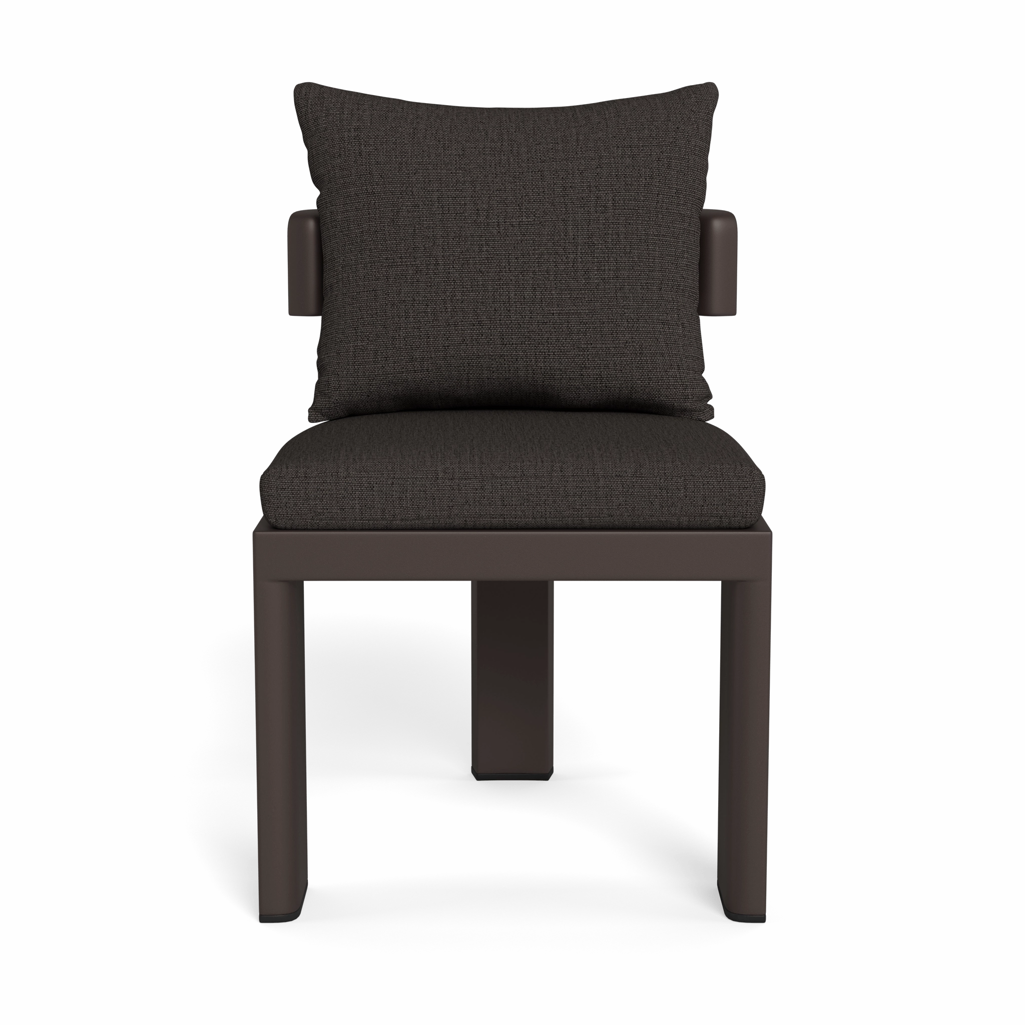 Victoria Aluminum Armless Dining Chair