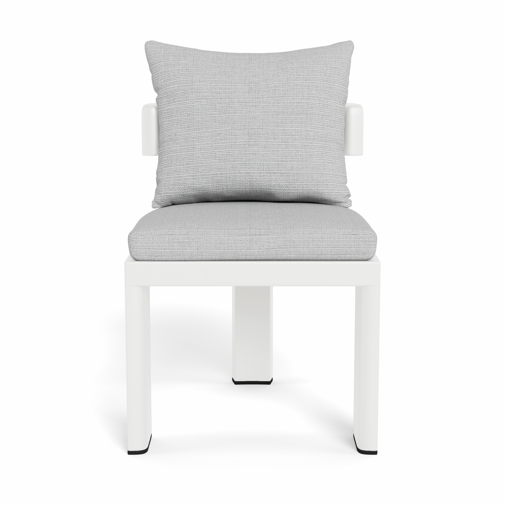 Victoria Aluminum Armless Dining Chair
