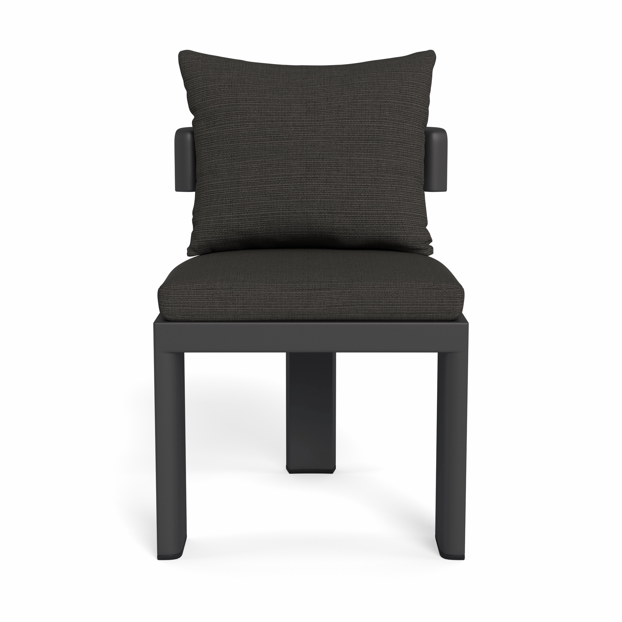 Victoria Aluminum Armless Dining Chair