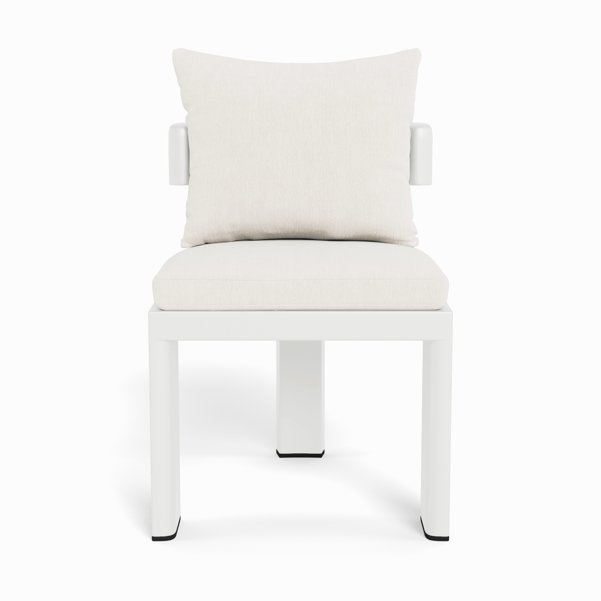 Victoria Aluminum Armless Dining Chair