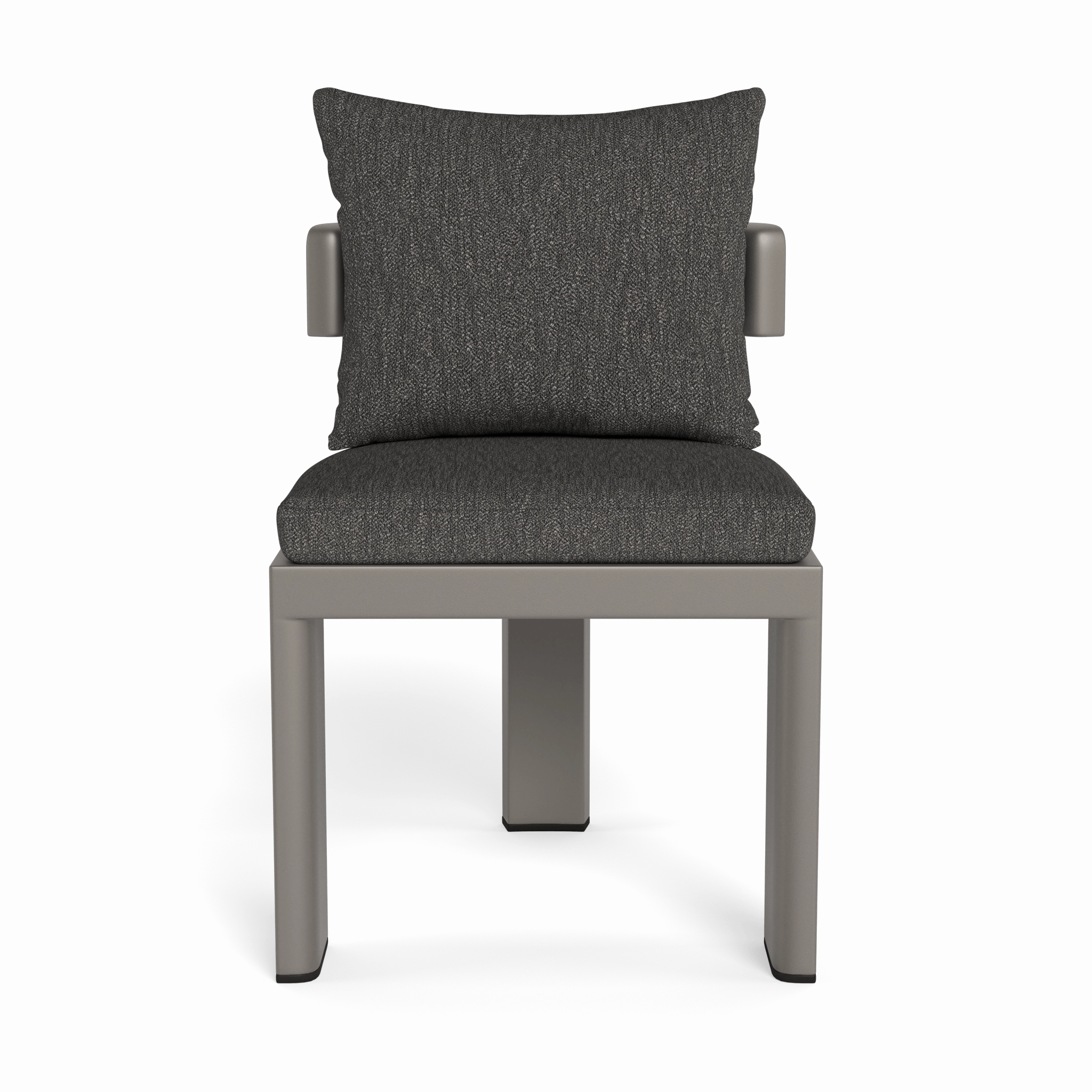 Victoria Aluminum Armless Dining Chair