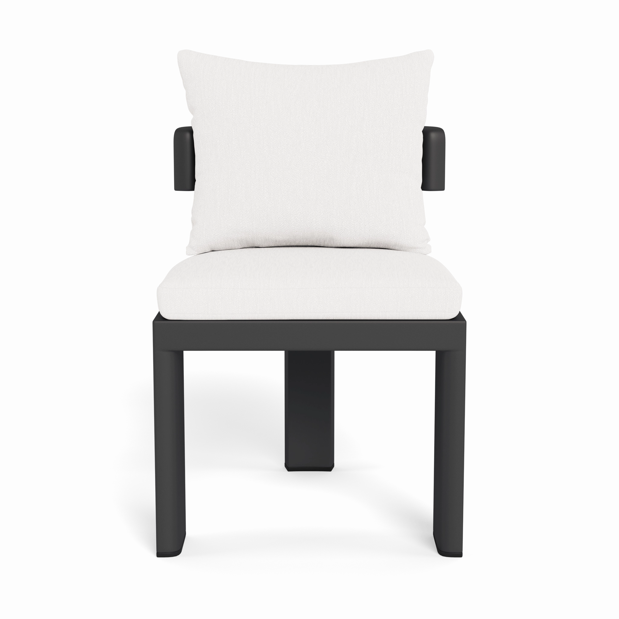 Victoria Aluminum Armless Dining Chair
