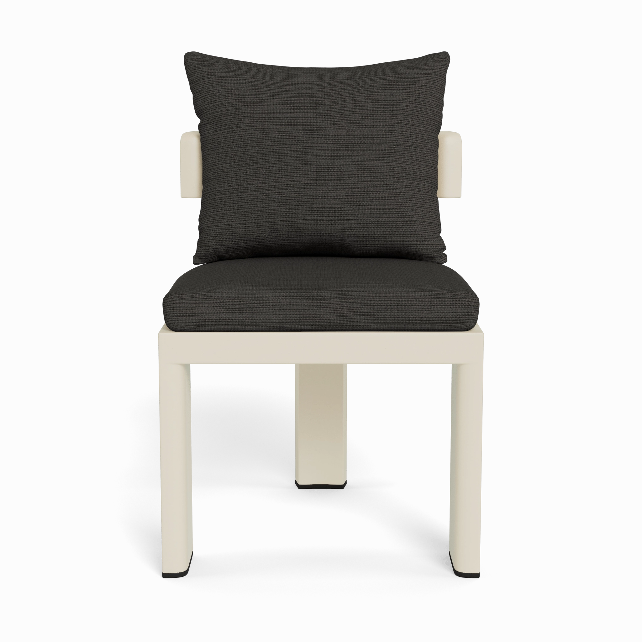 Victoria Aluminum Armless Dining Chair