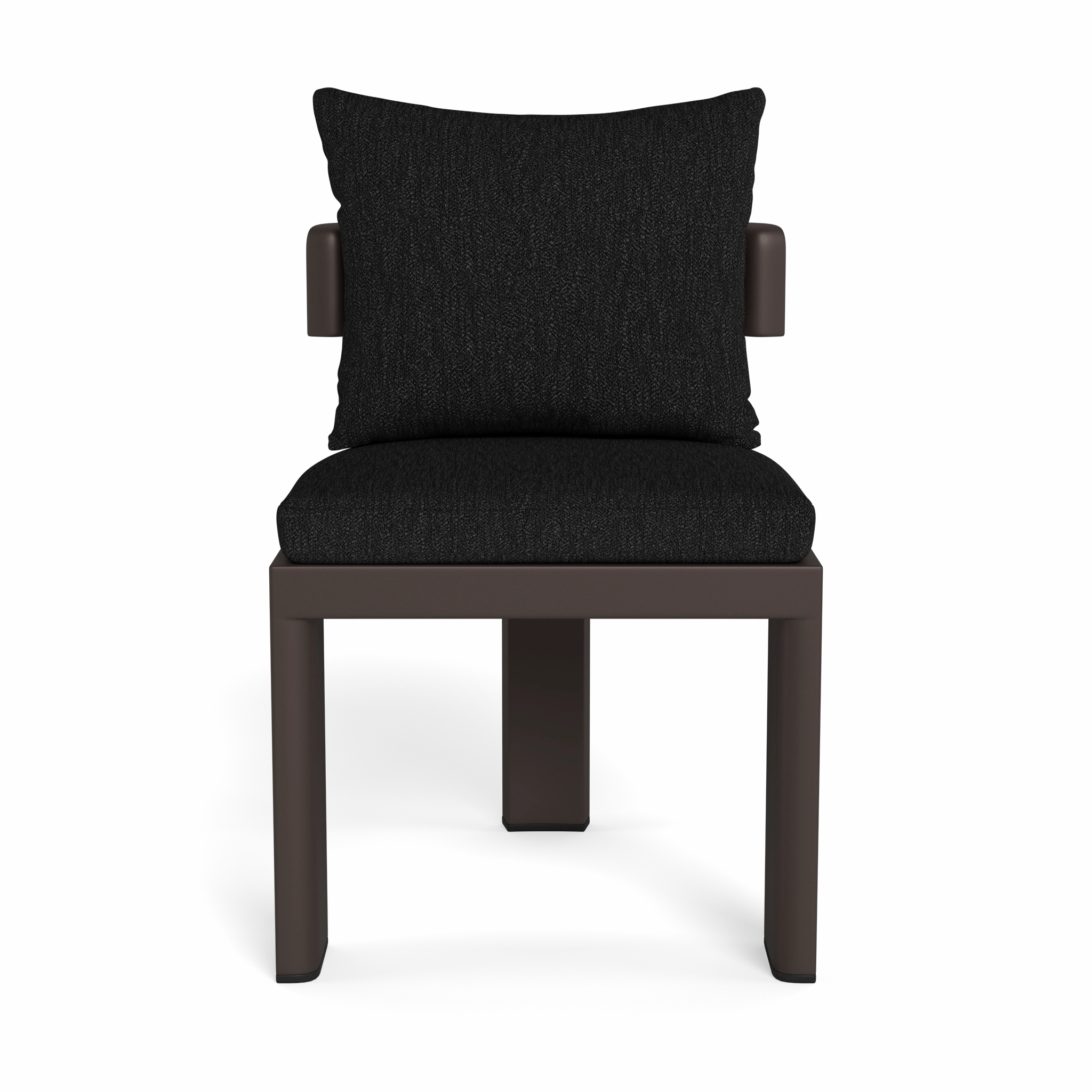 Victoria Aluminum Armless Dining Chair