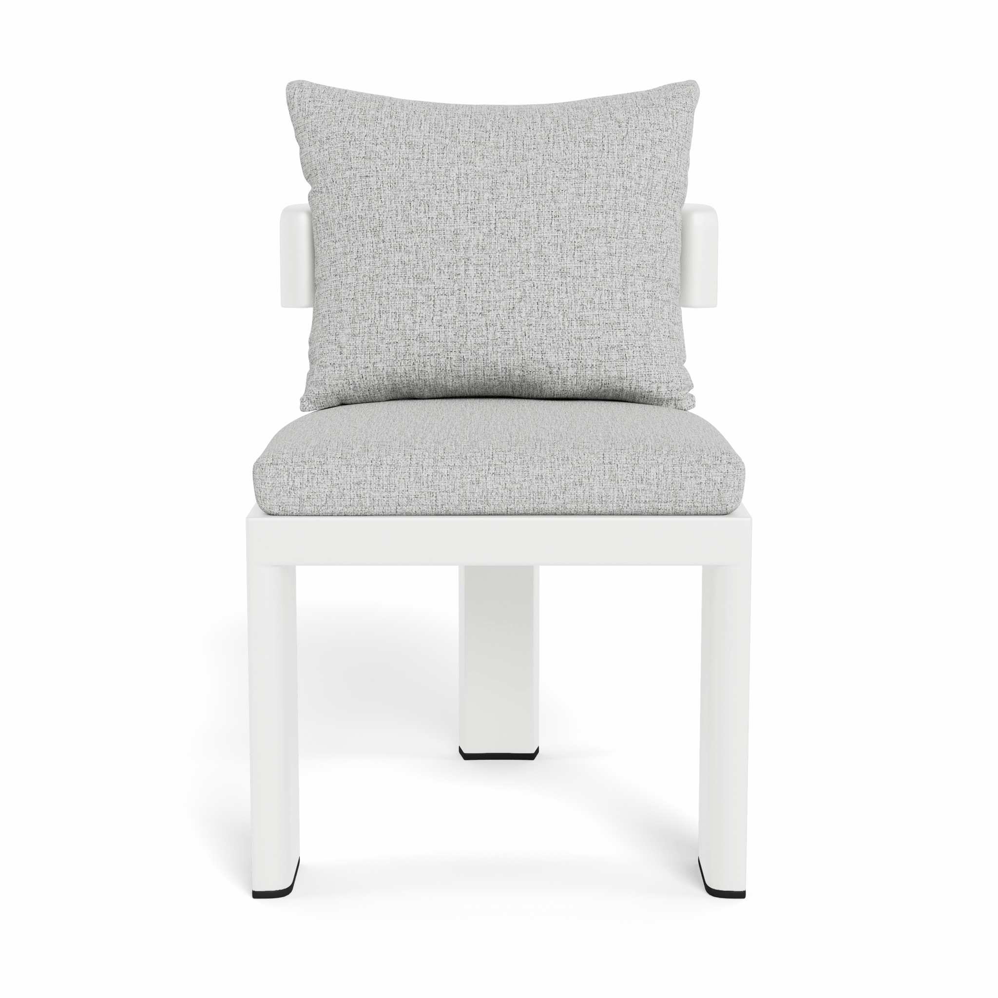 Victoria Aluminum Armless Dining Chair
