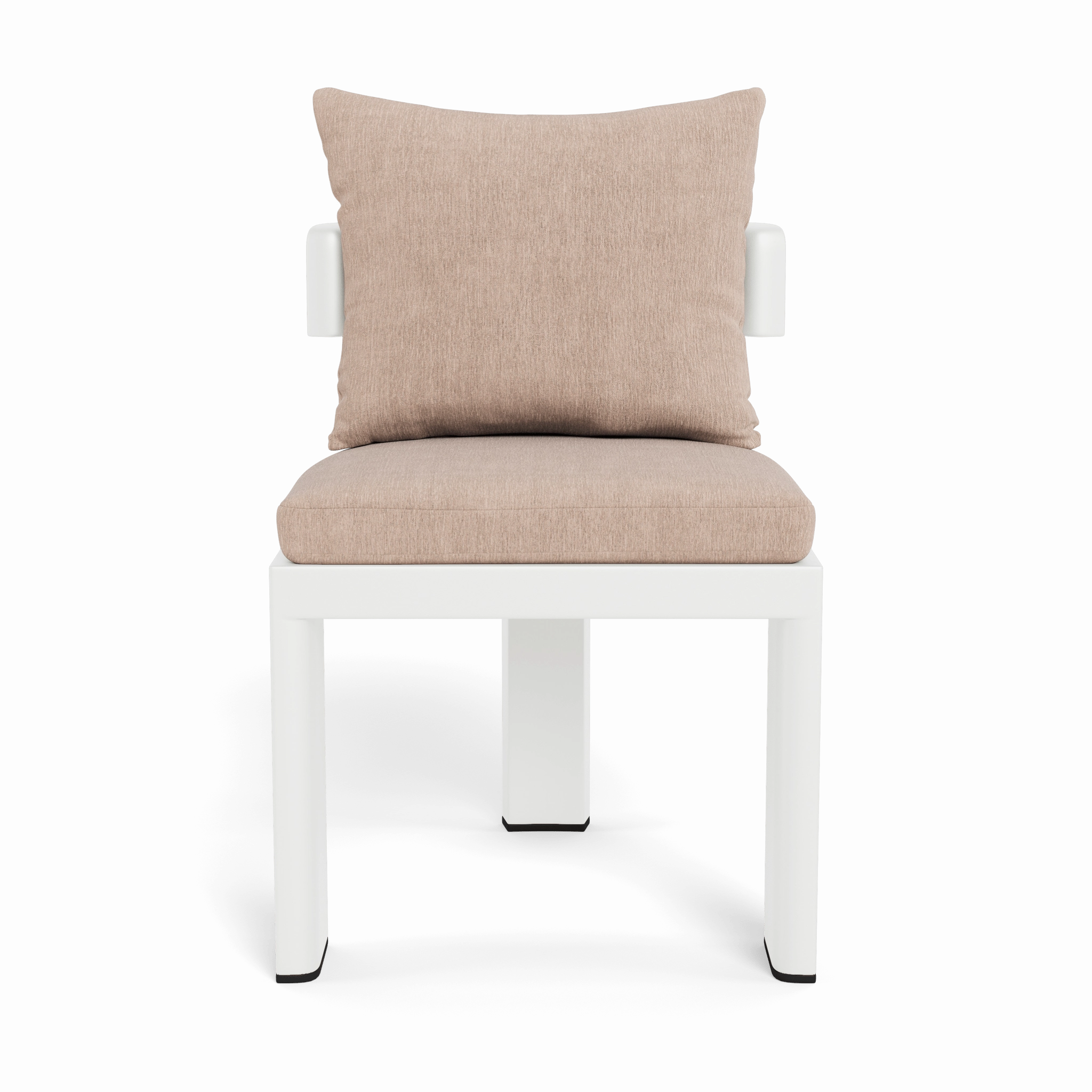 Victoria Aluminum Armless Dining Chair