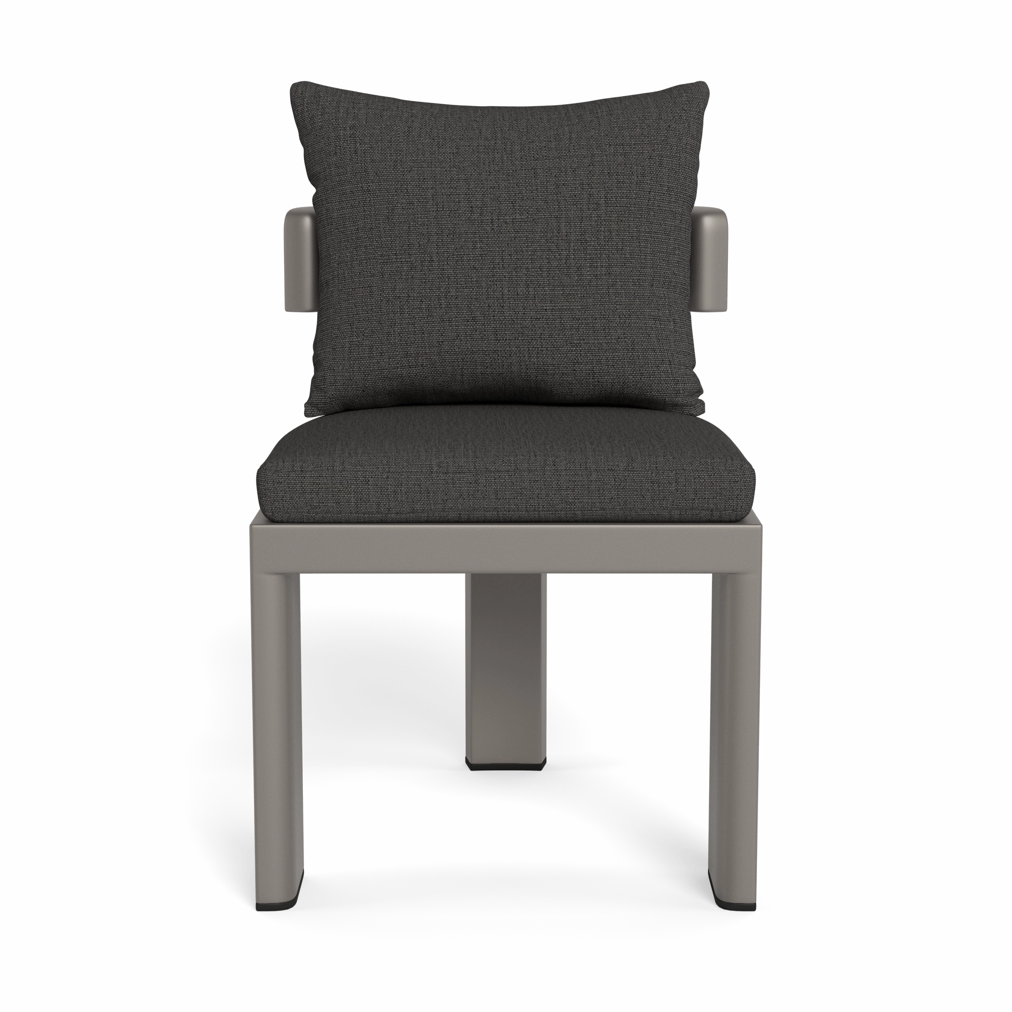Victoria Aluminum Armless Dining Chair