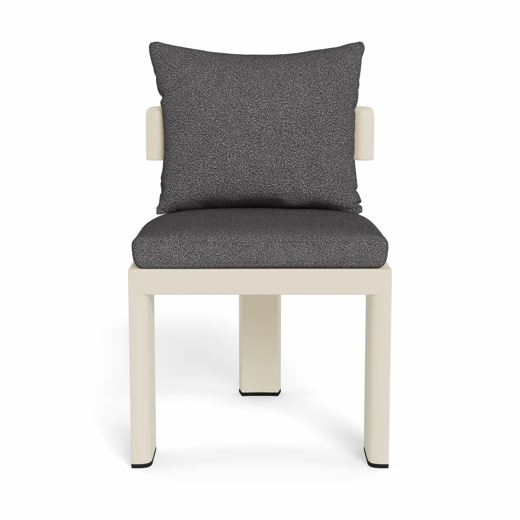 Victoria Aluminum Armless Dining Chair