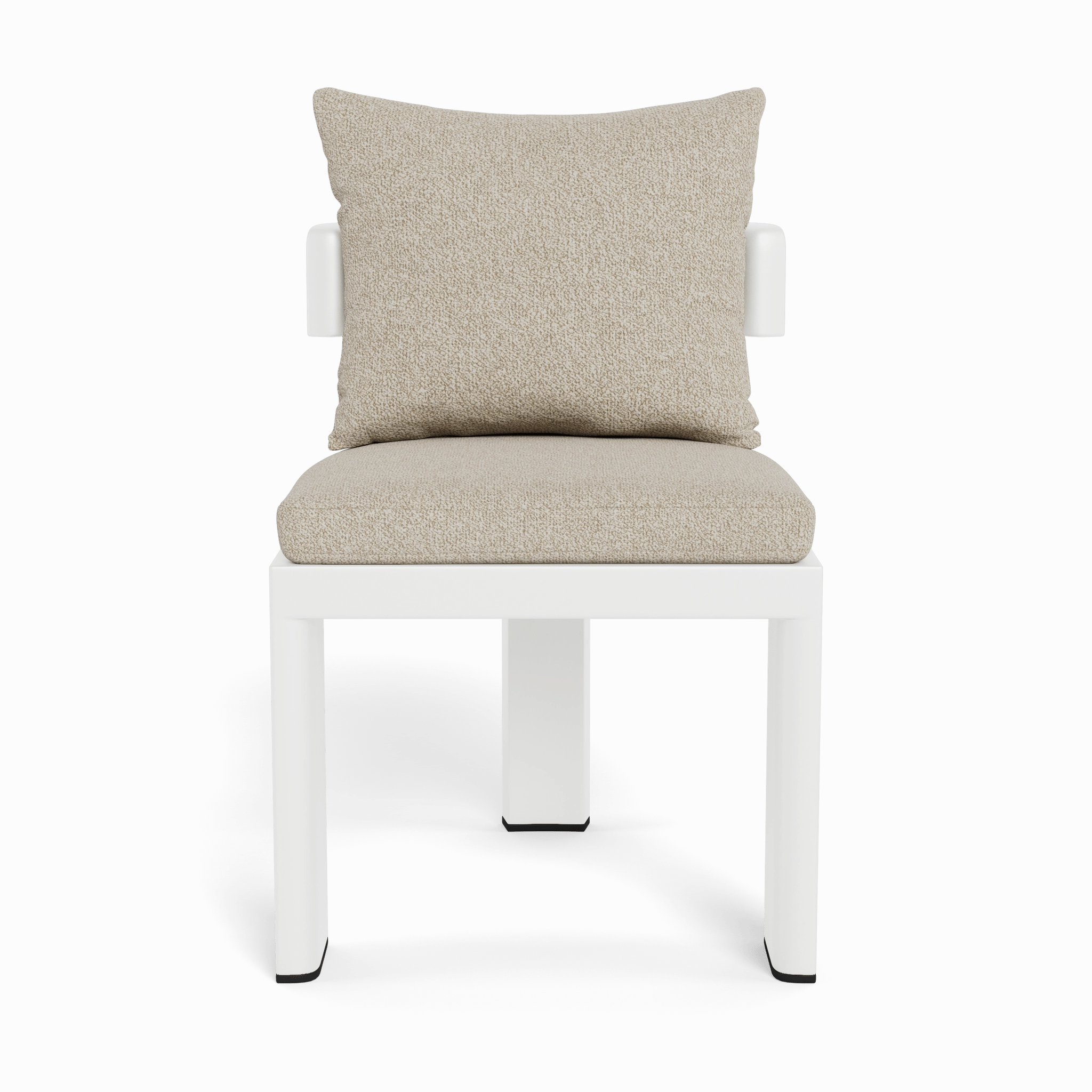 Victoria Aluminum Armless Dining Chair