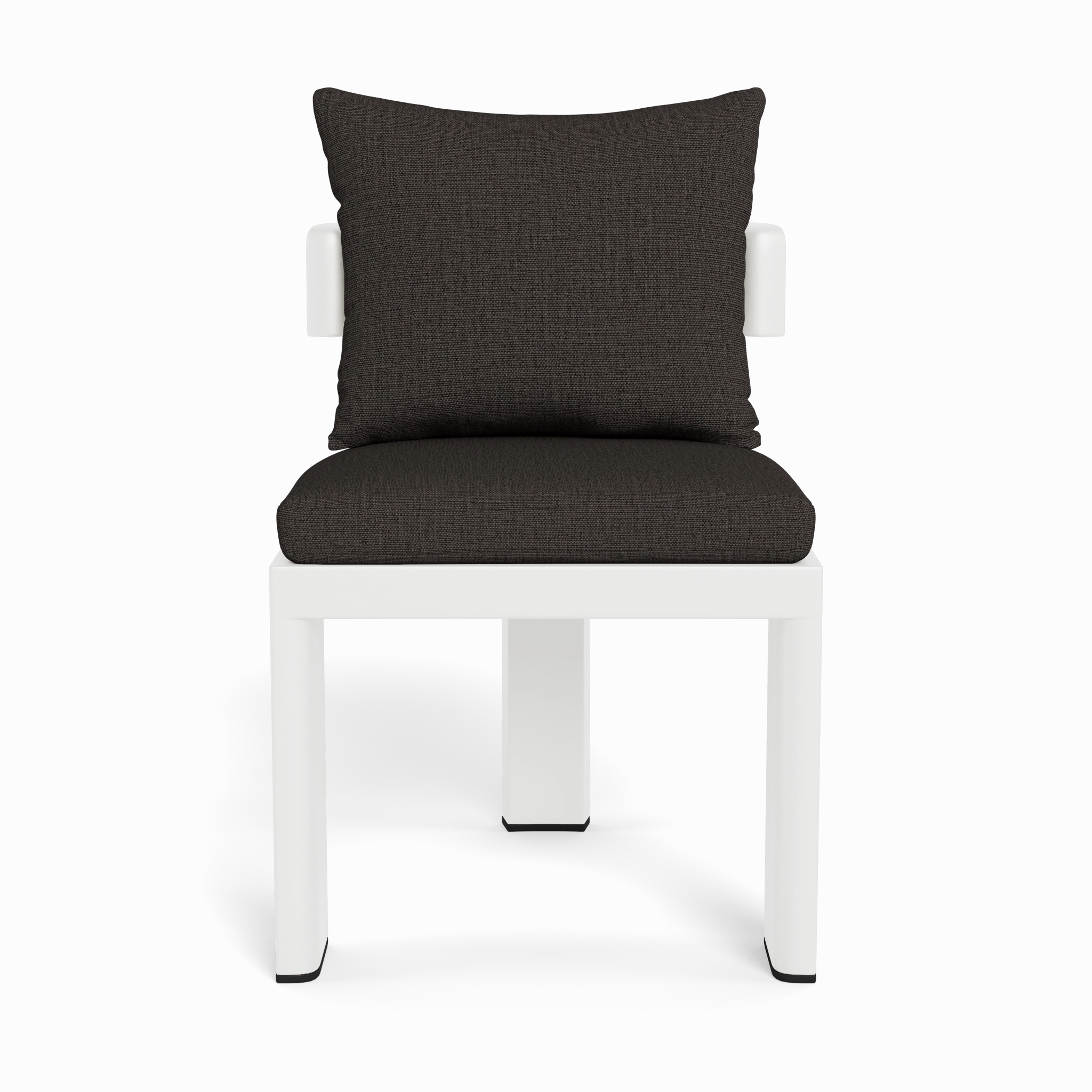 Victoria Aluminum Armless Dining Chair