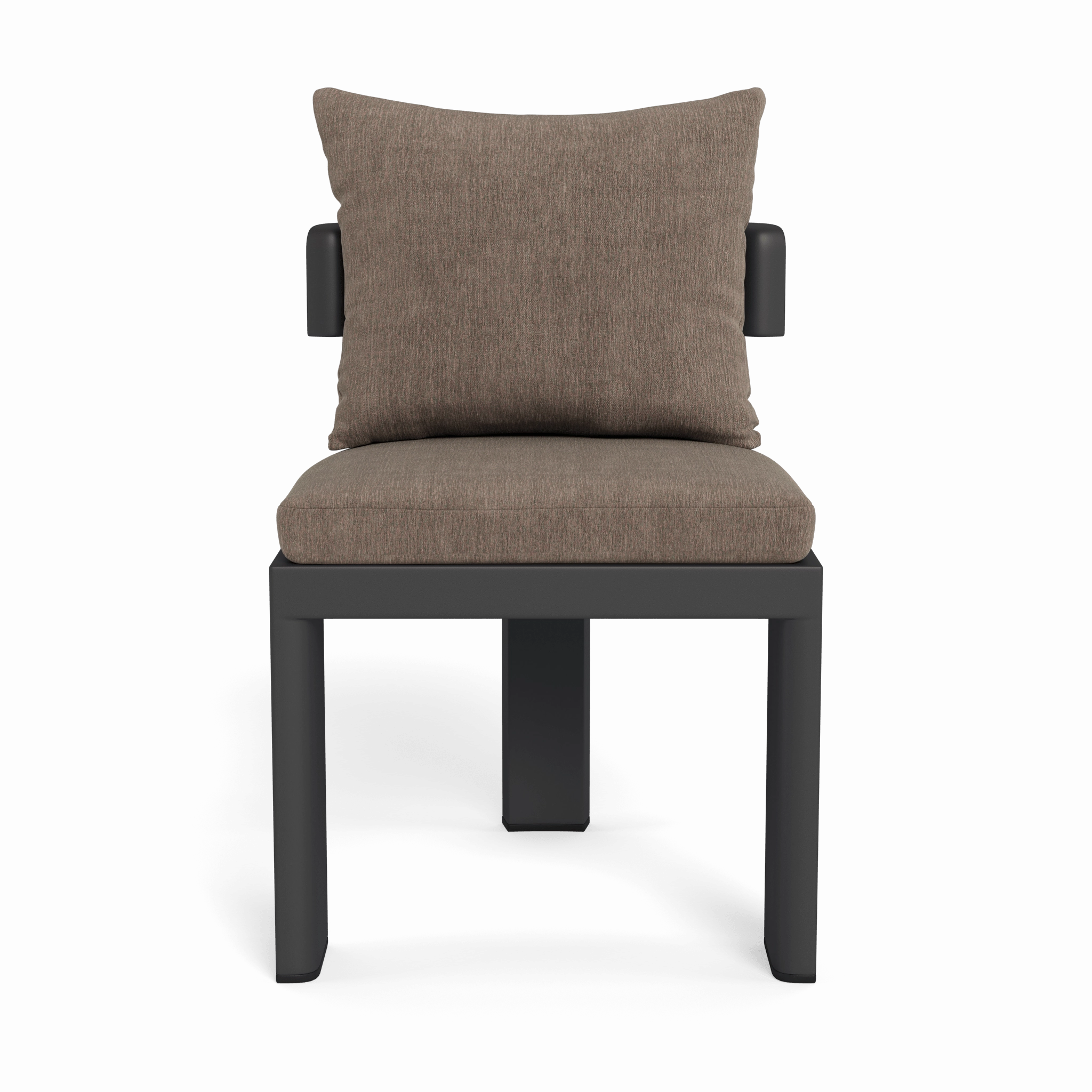 Victoria Aluminum Armless Dining Chair