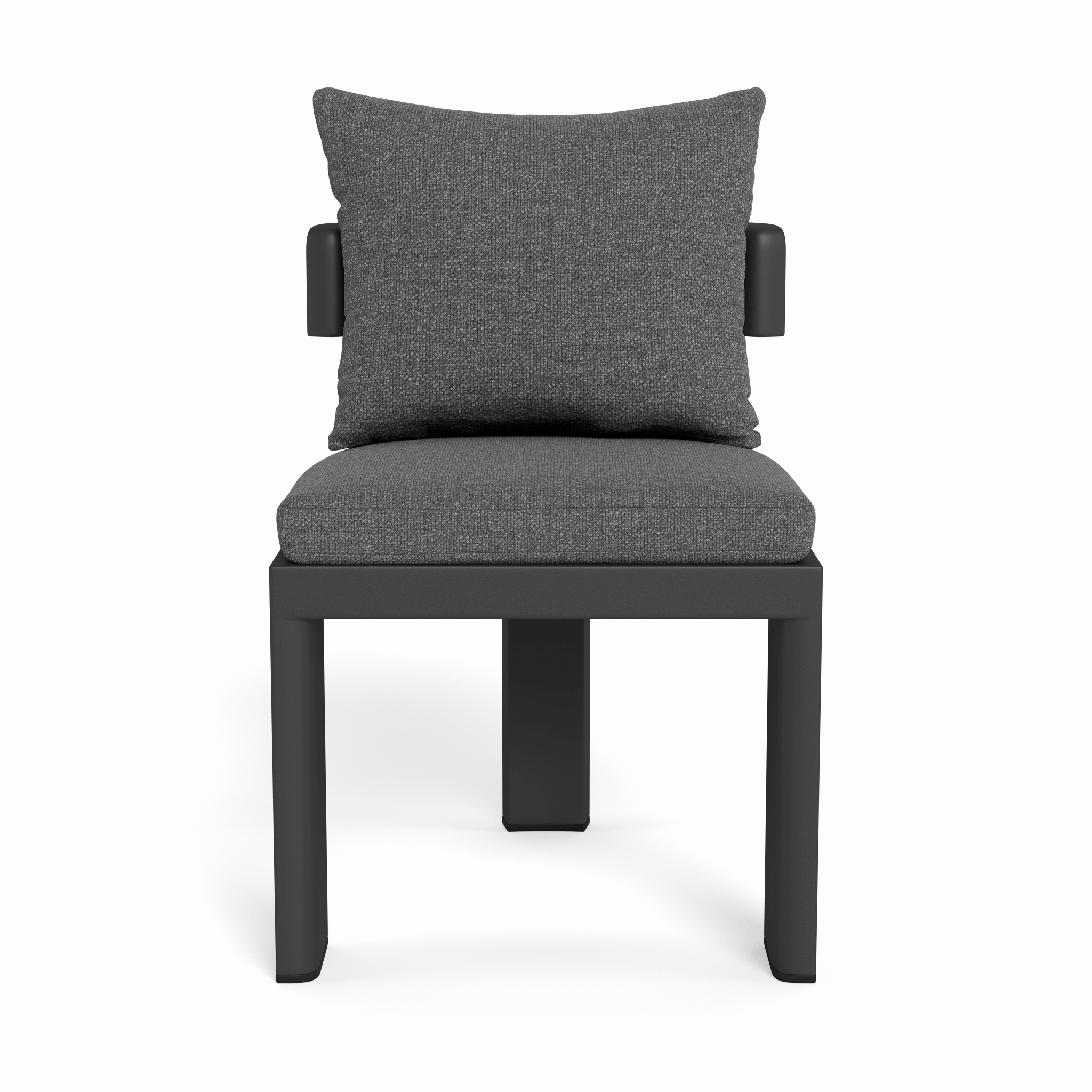 Victoria Aluminum Armless Dining Chair