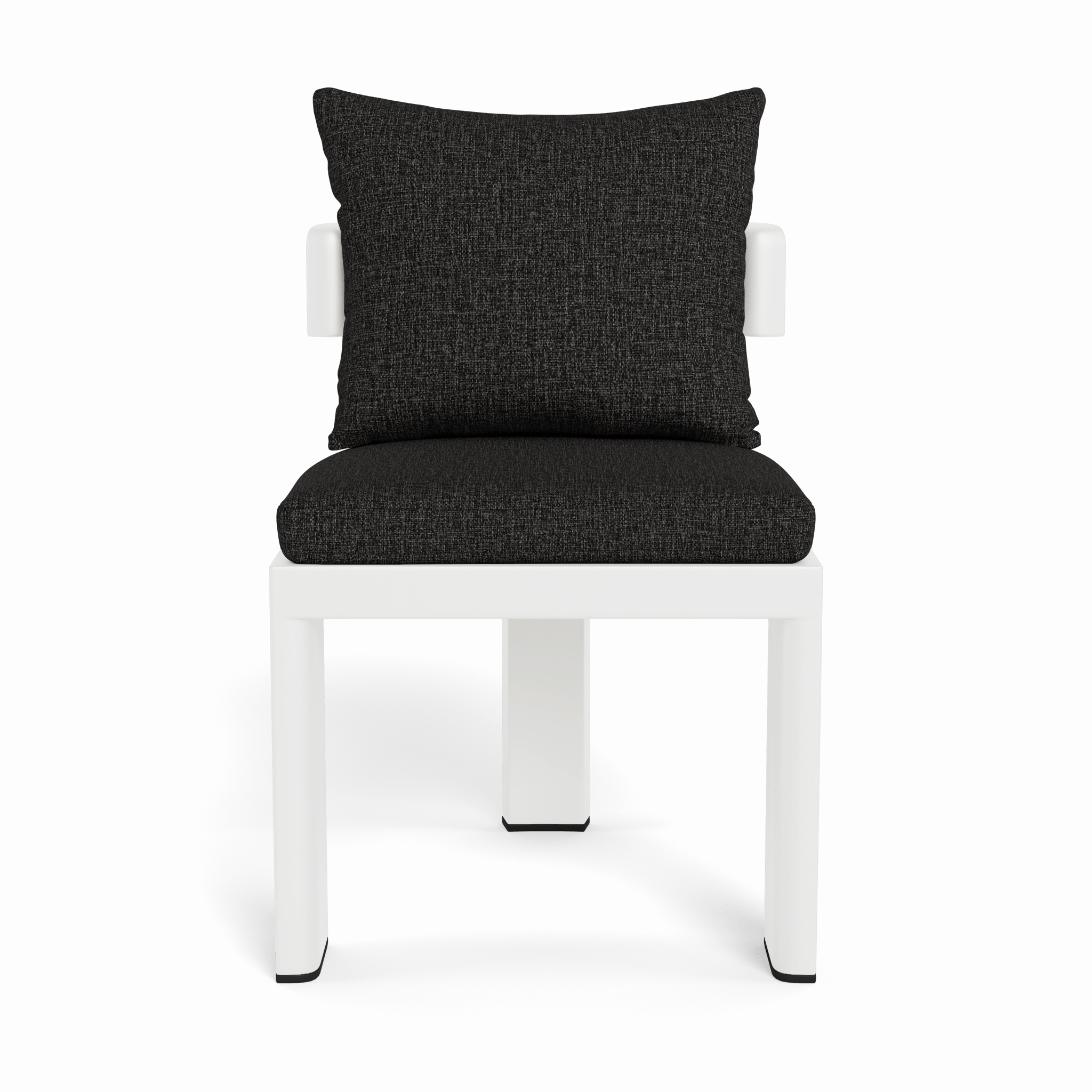 Victoria Aluminum Armless Dining Chair