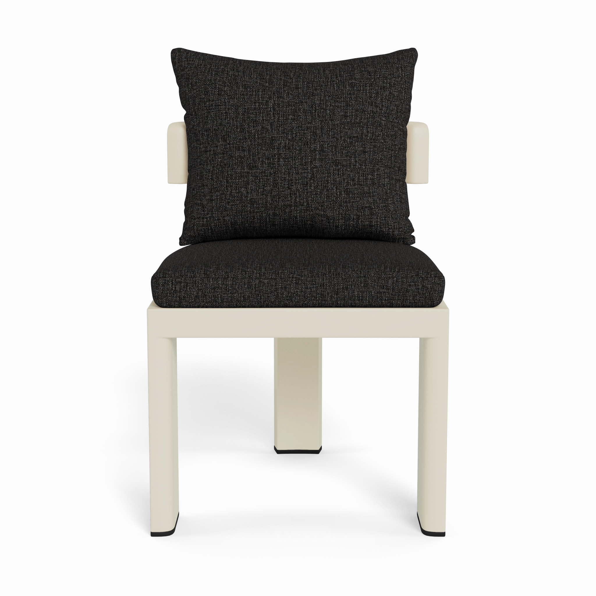 Victoria Aluminum Armless Dining Chair
