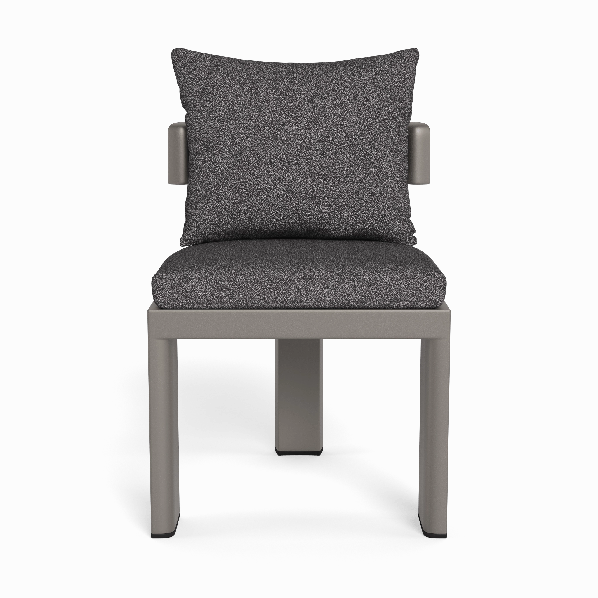 Victoria Aluminum Armless Dining Chair