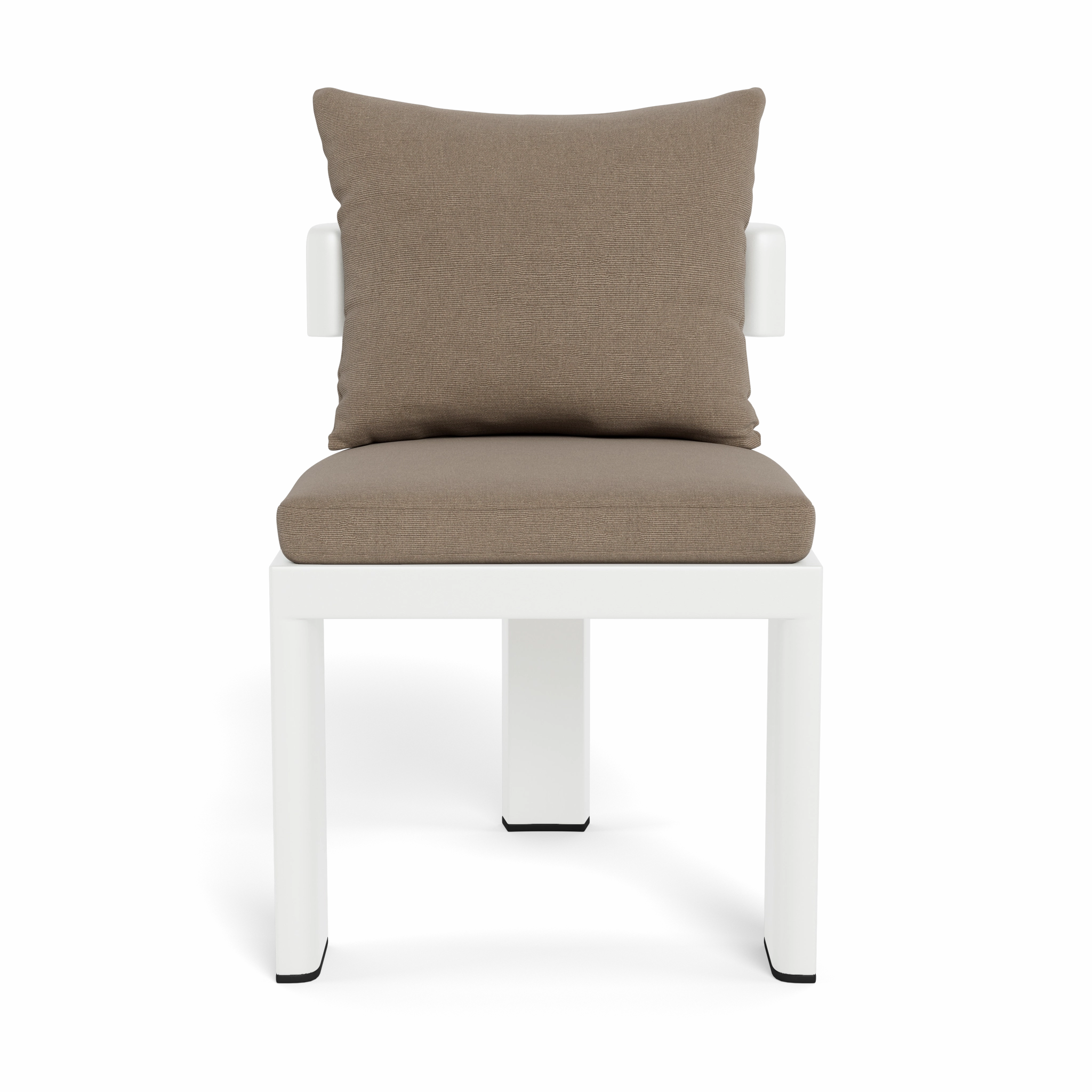 Victoria Aluminum Armless Dining Chair