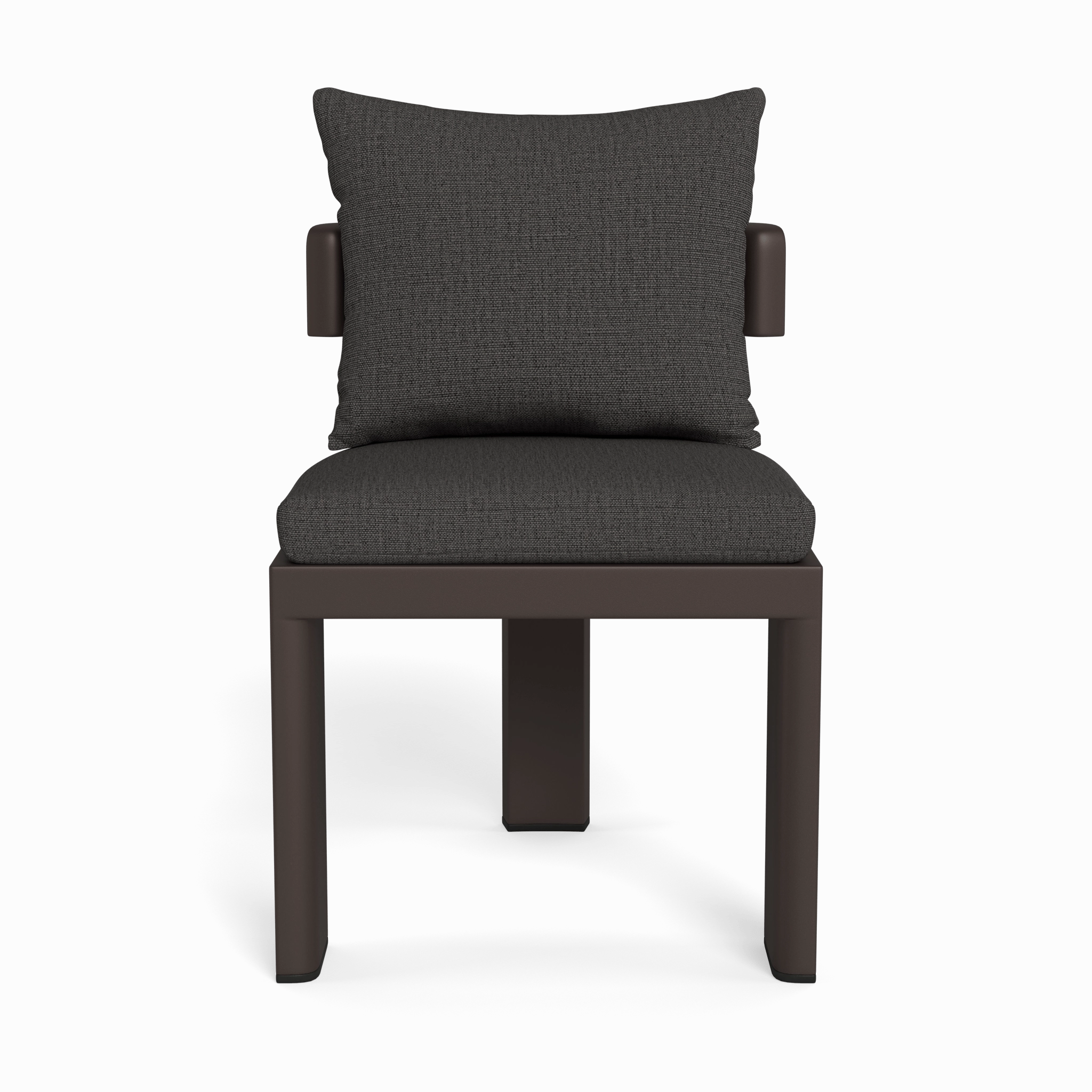 Victoria Aluminum Armless Dining Chair