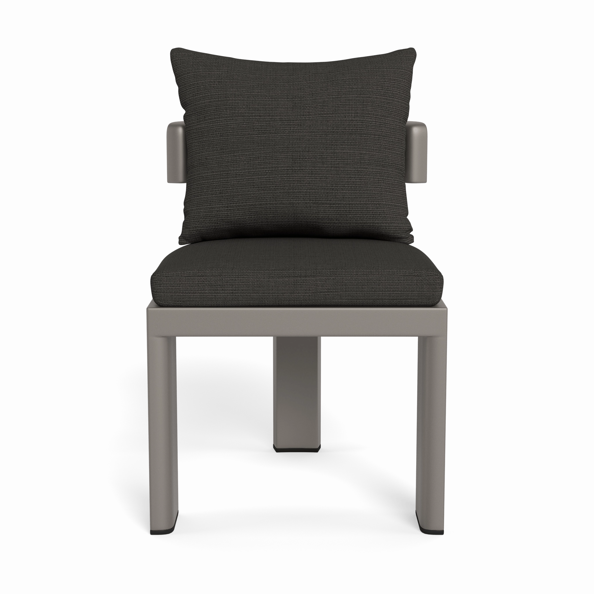 Victoria Aluminum Armless Dining Chair