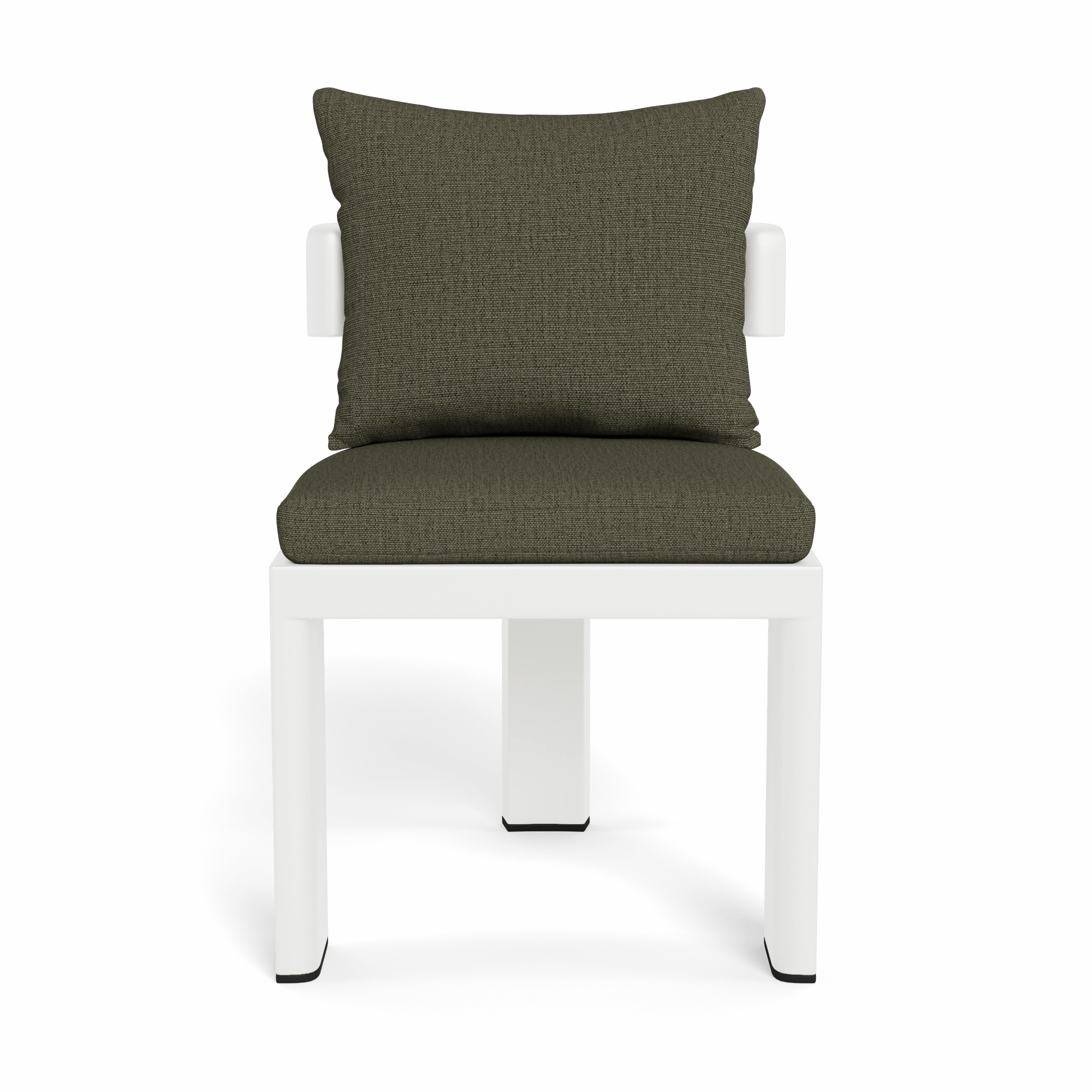Victoria Aluminum Armless Dining Chair