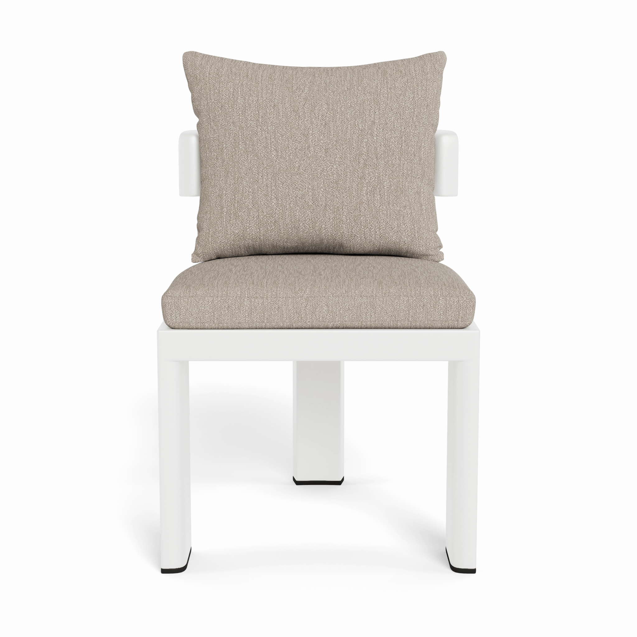 Victoria Aluminum Armless Dining Chair