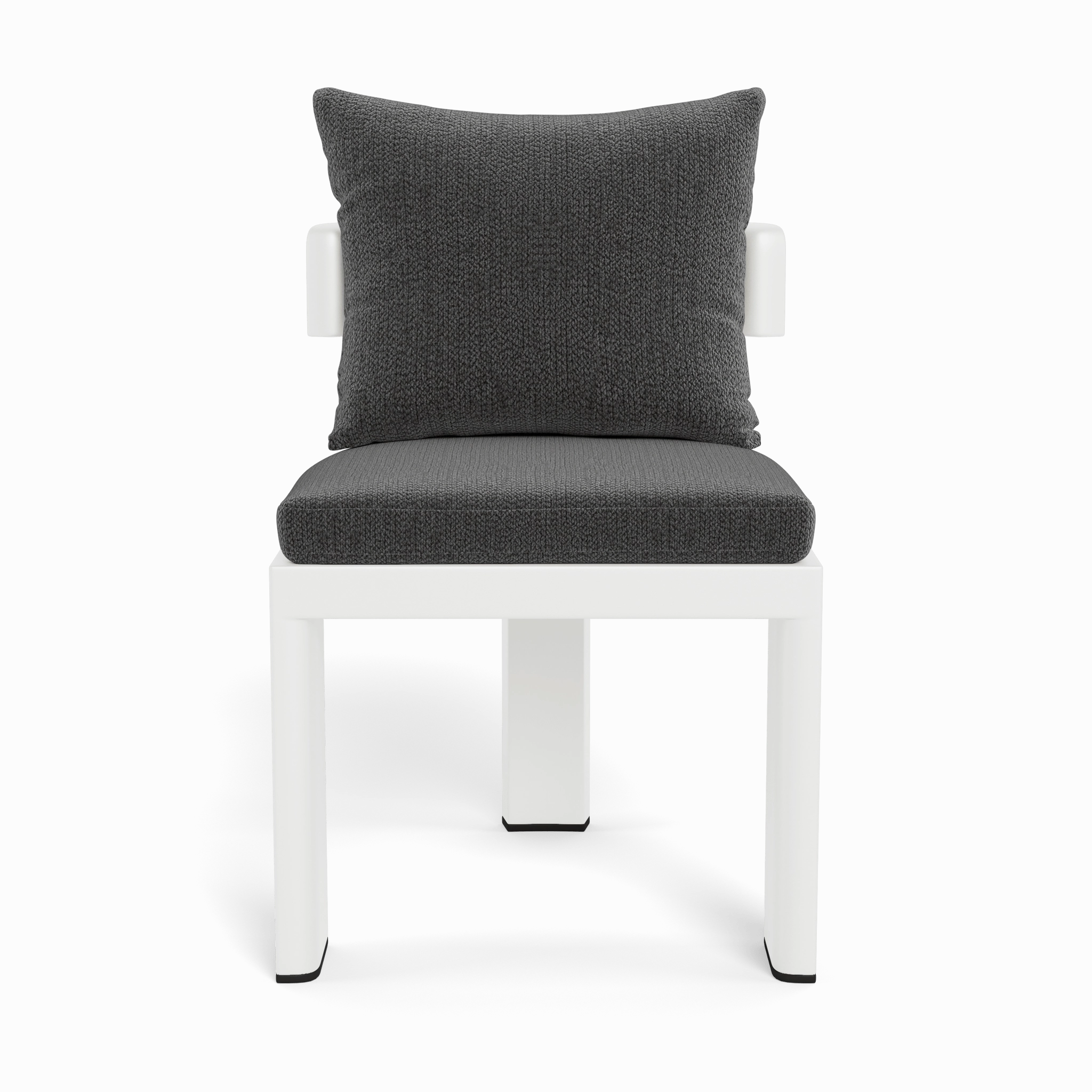 Victoria Aluminum Armless Dining Chair