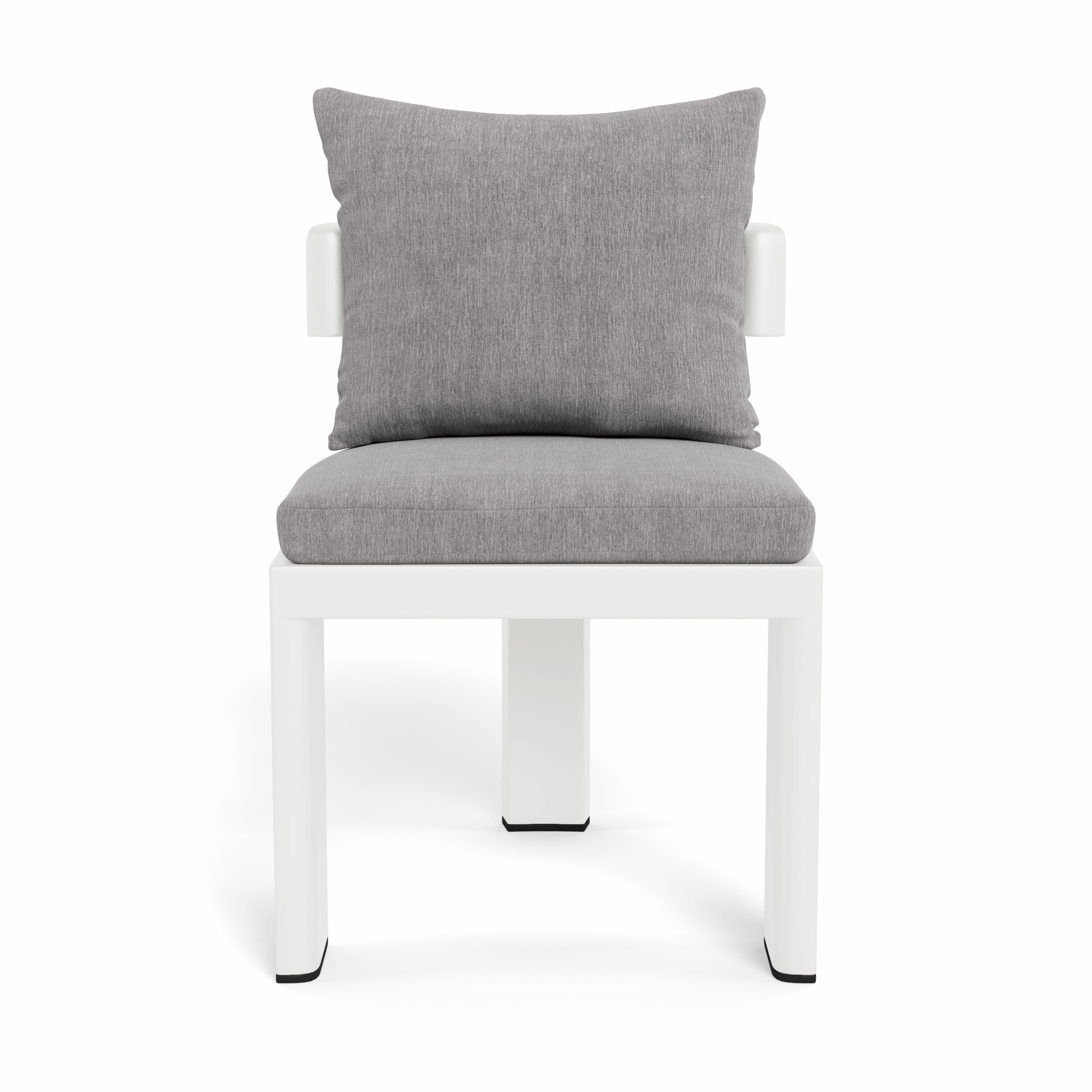 Victoria Aluminum Armless Dining Chair