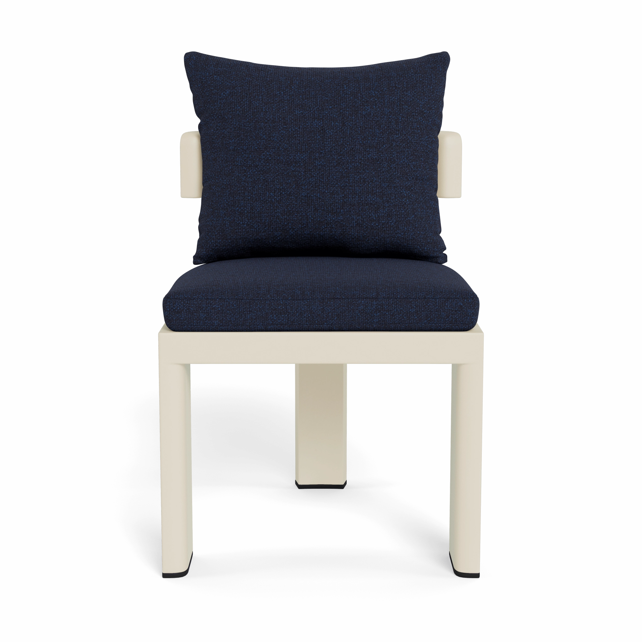 Victoria Aluminum Armless Dining Chair