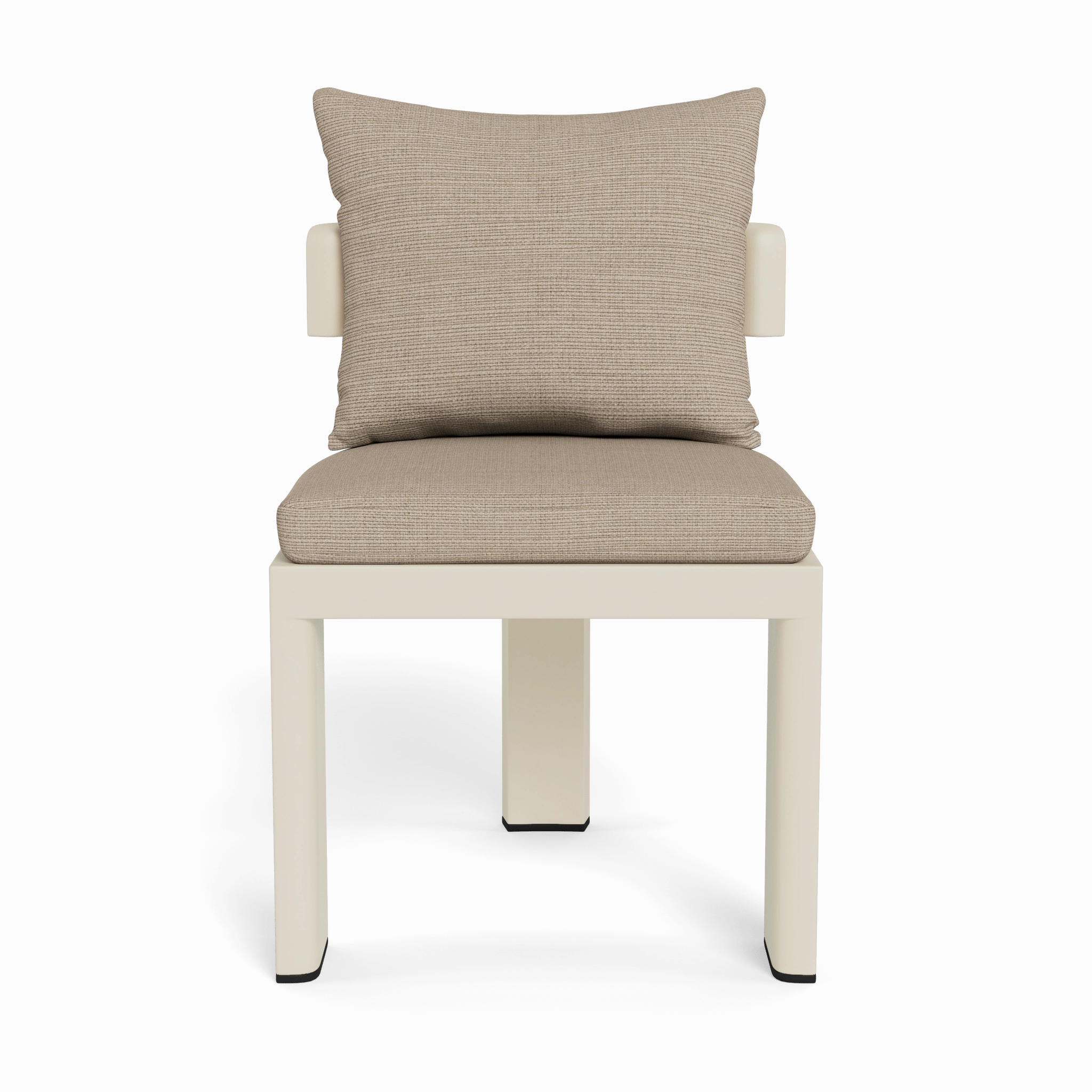 Victoria Aluminum Armless Dining Chair