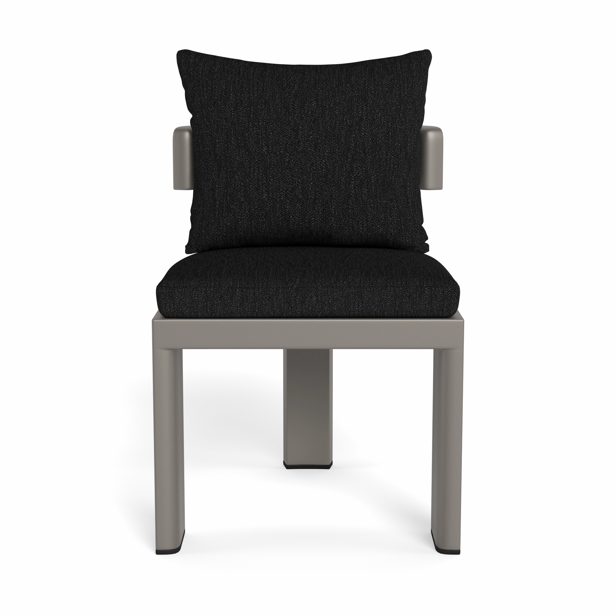 Victoria Aluminum Armless Dining Chair