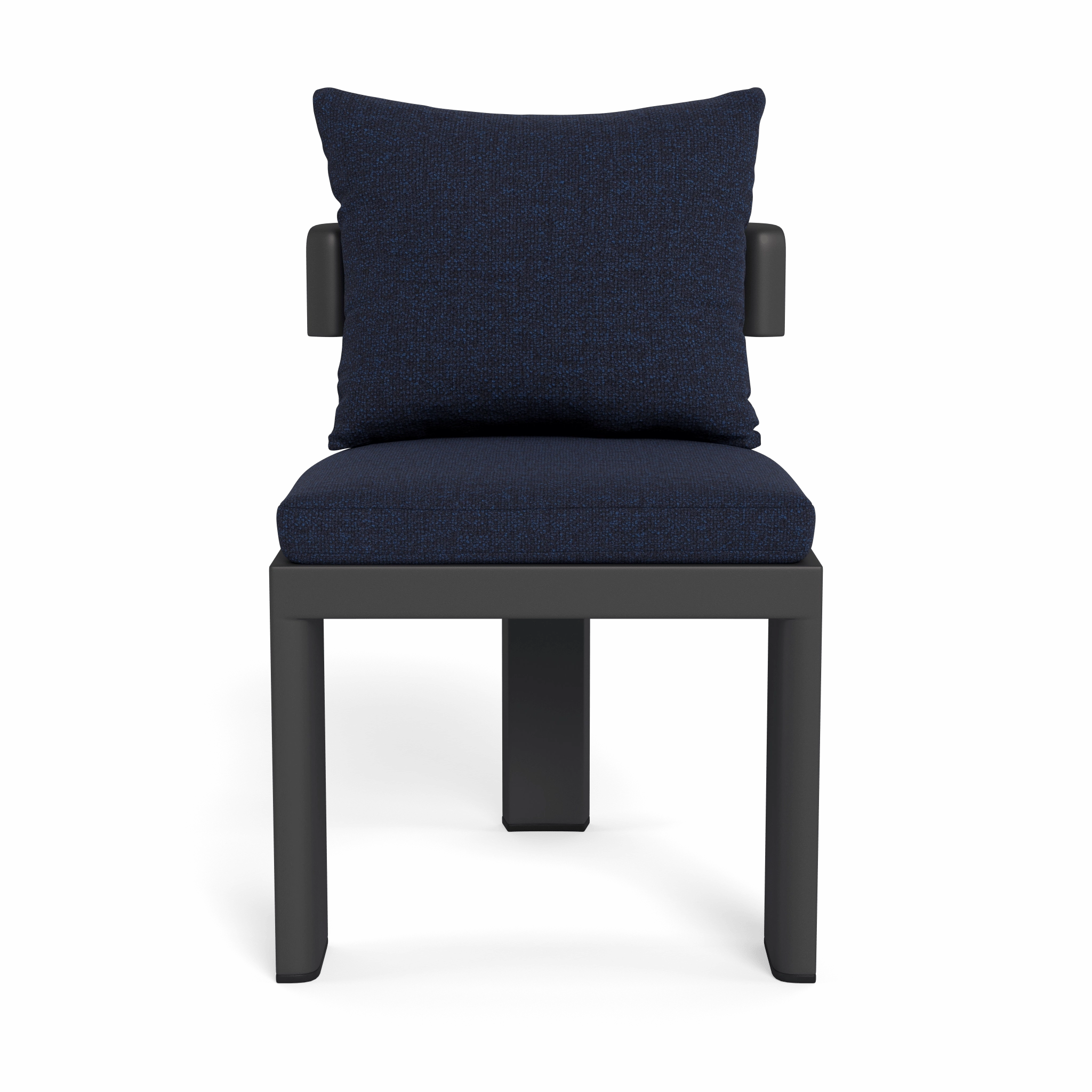 Victoria Aluminum Armless Dining Chair