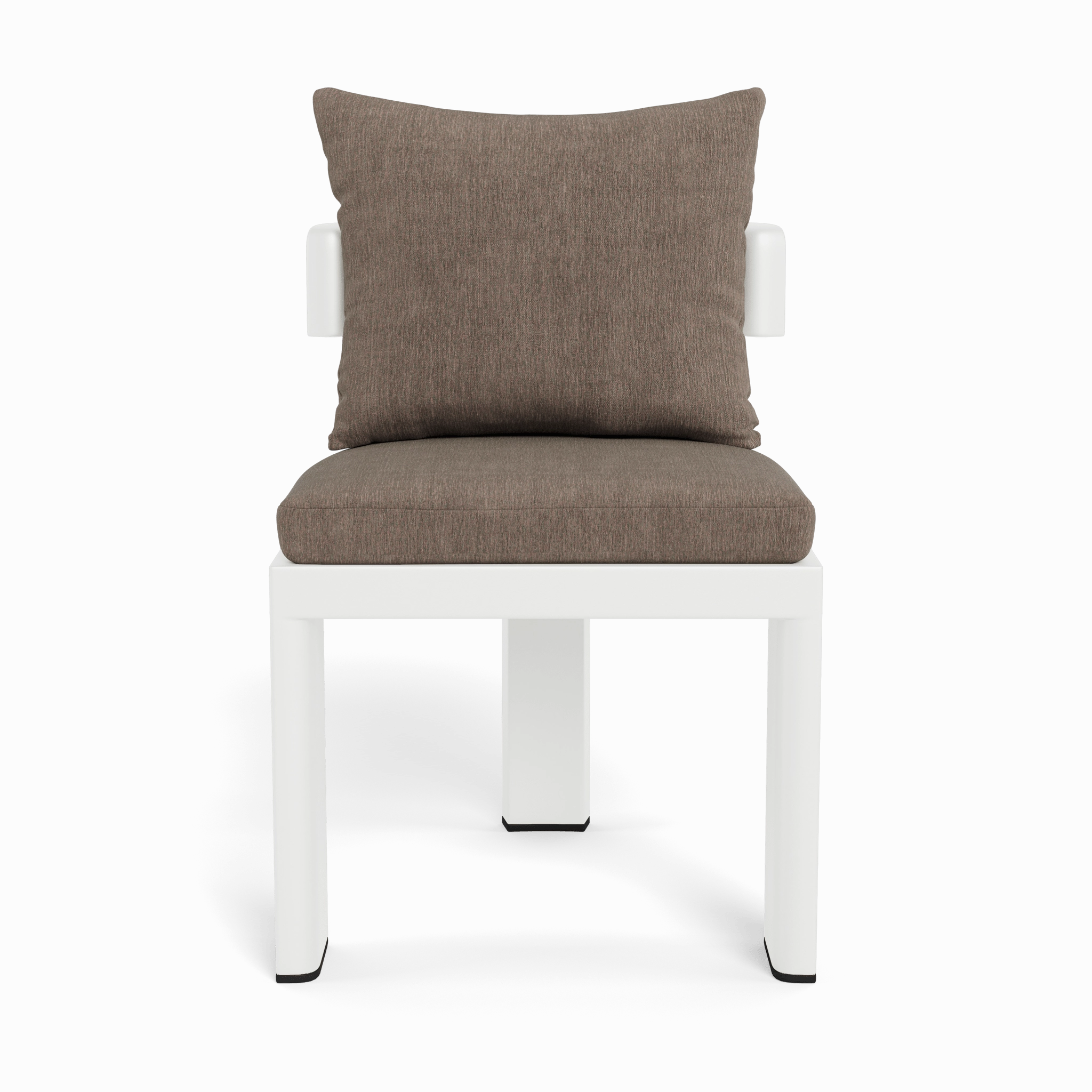 Victoria Aluminum Armless Dining Chair