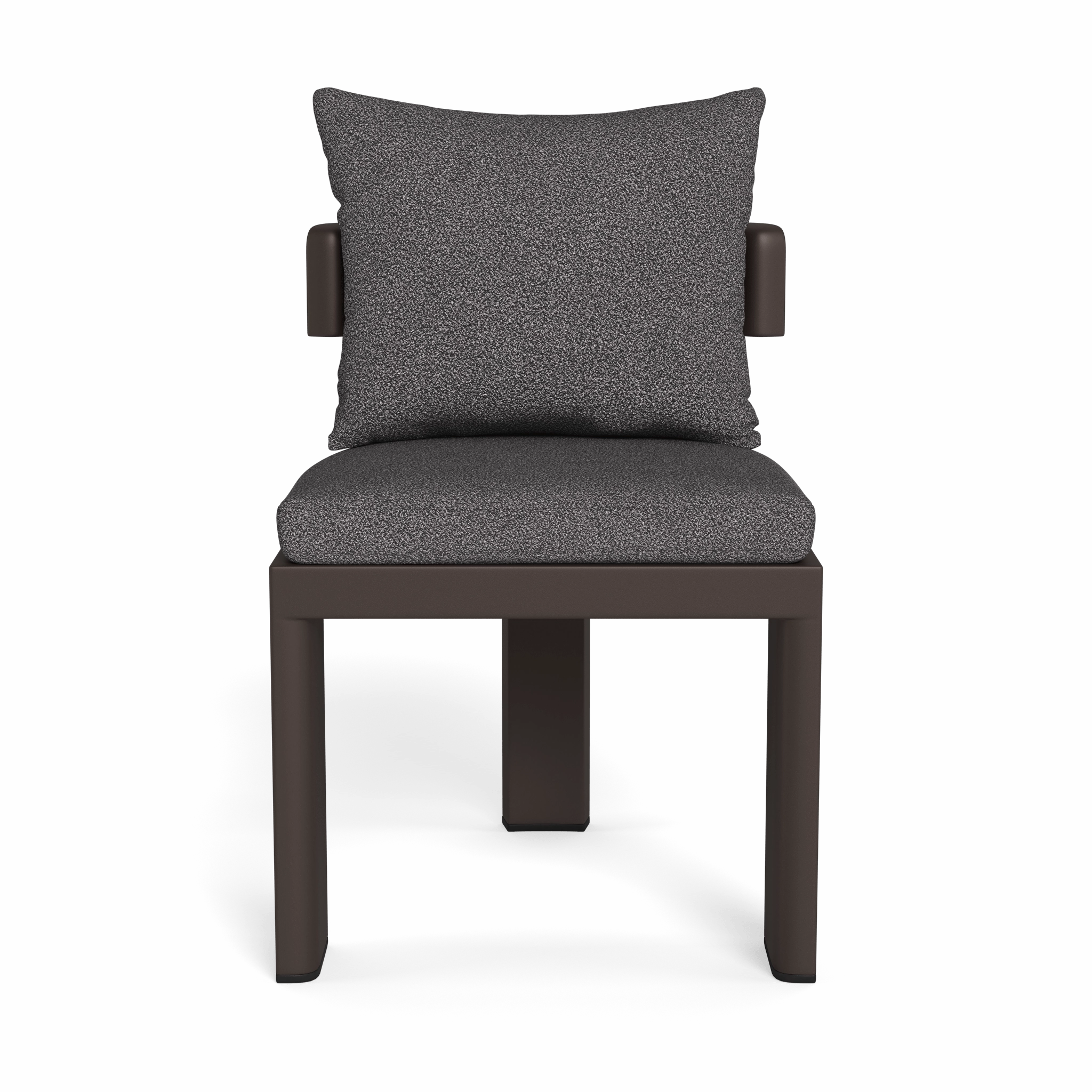 Victoria Aluminum Armless Dining Chair