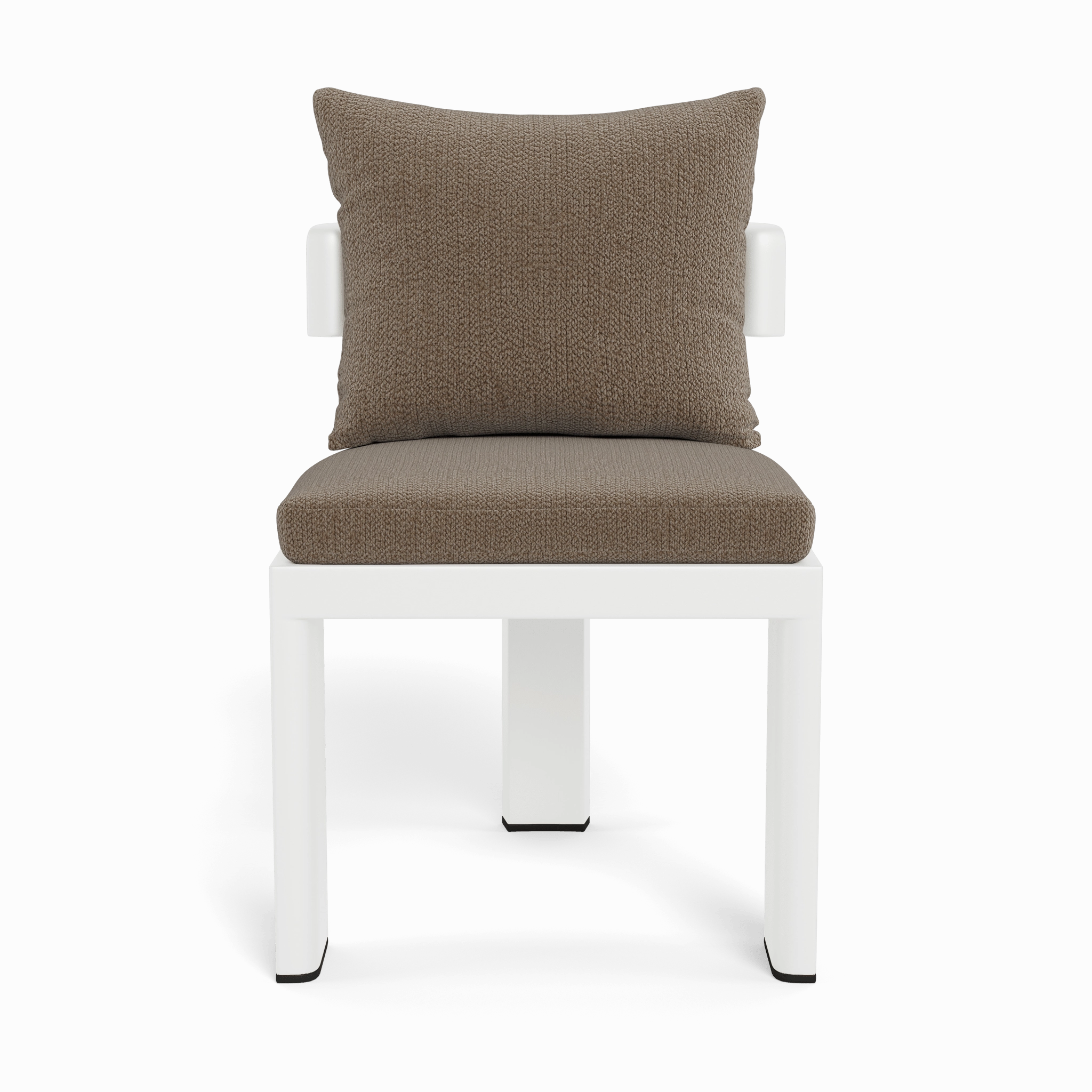 Victoria Aluminum Armless Dining Chair