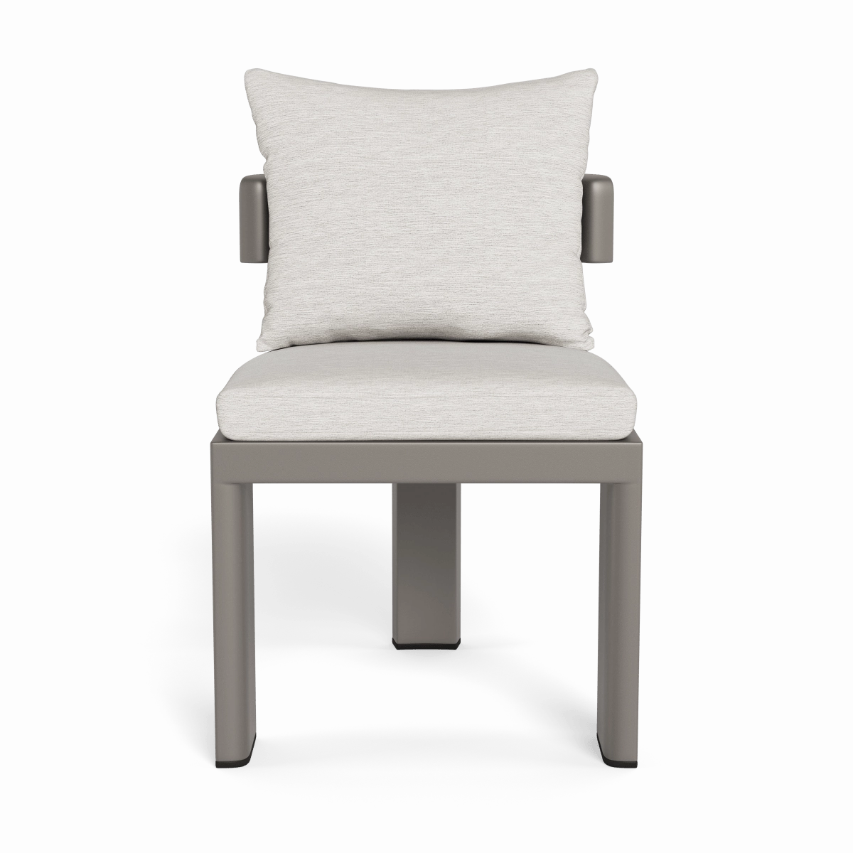 Victoria Aluminum Armless Dining Chair