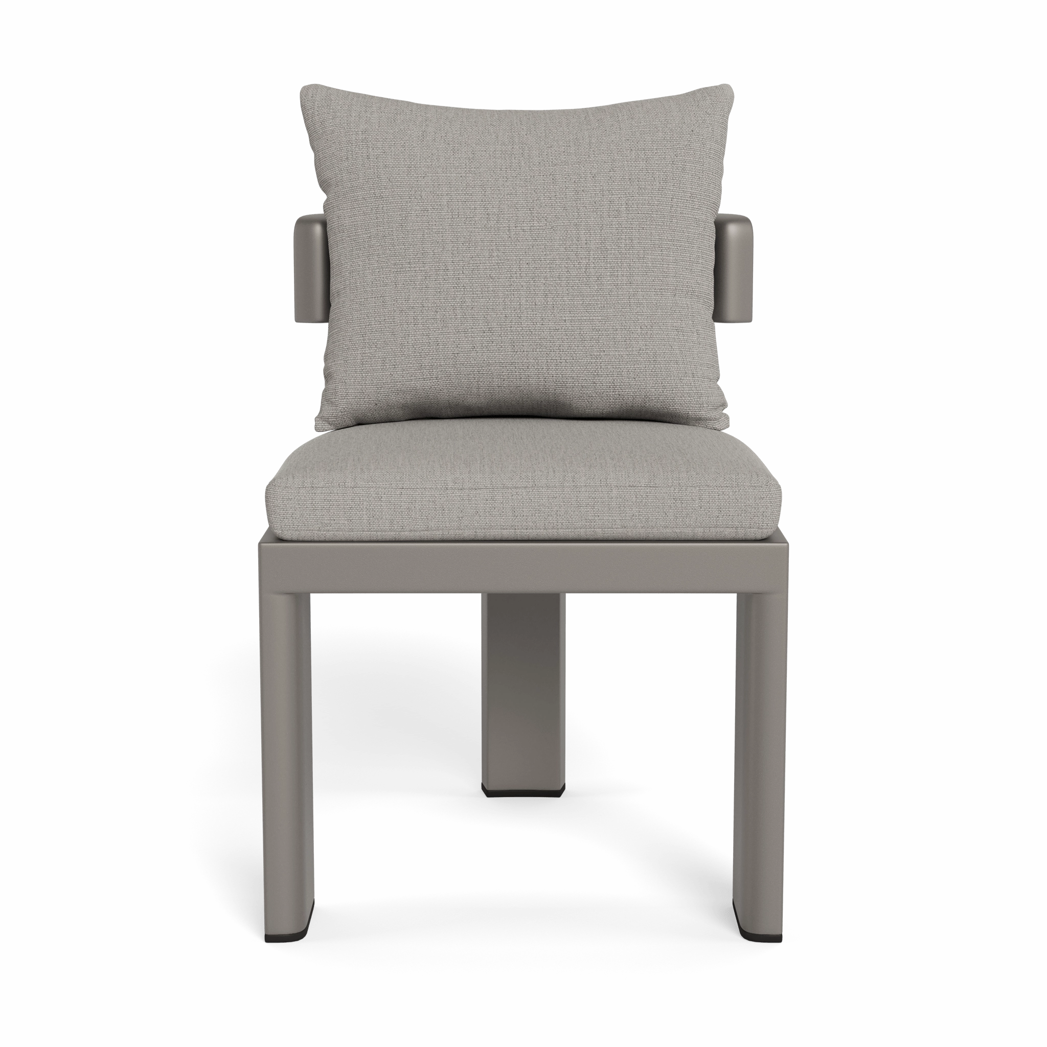 Victoria Aluminum Armless Dining Chair