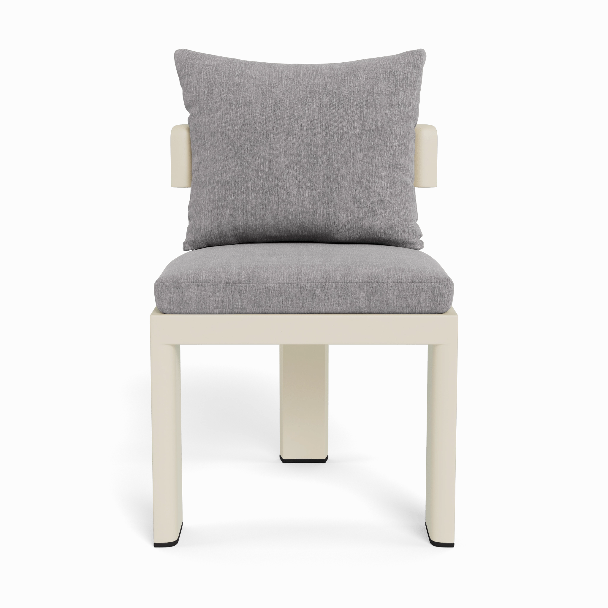Victoria Aluminum Armless Dining Chair