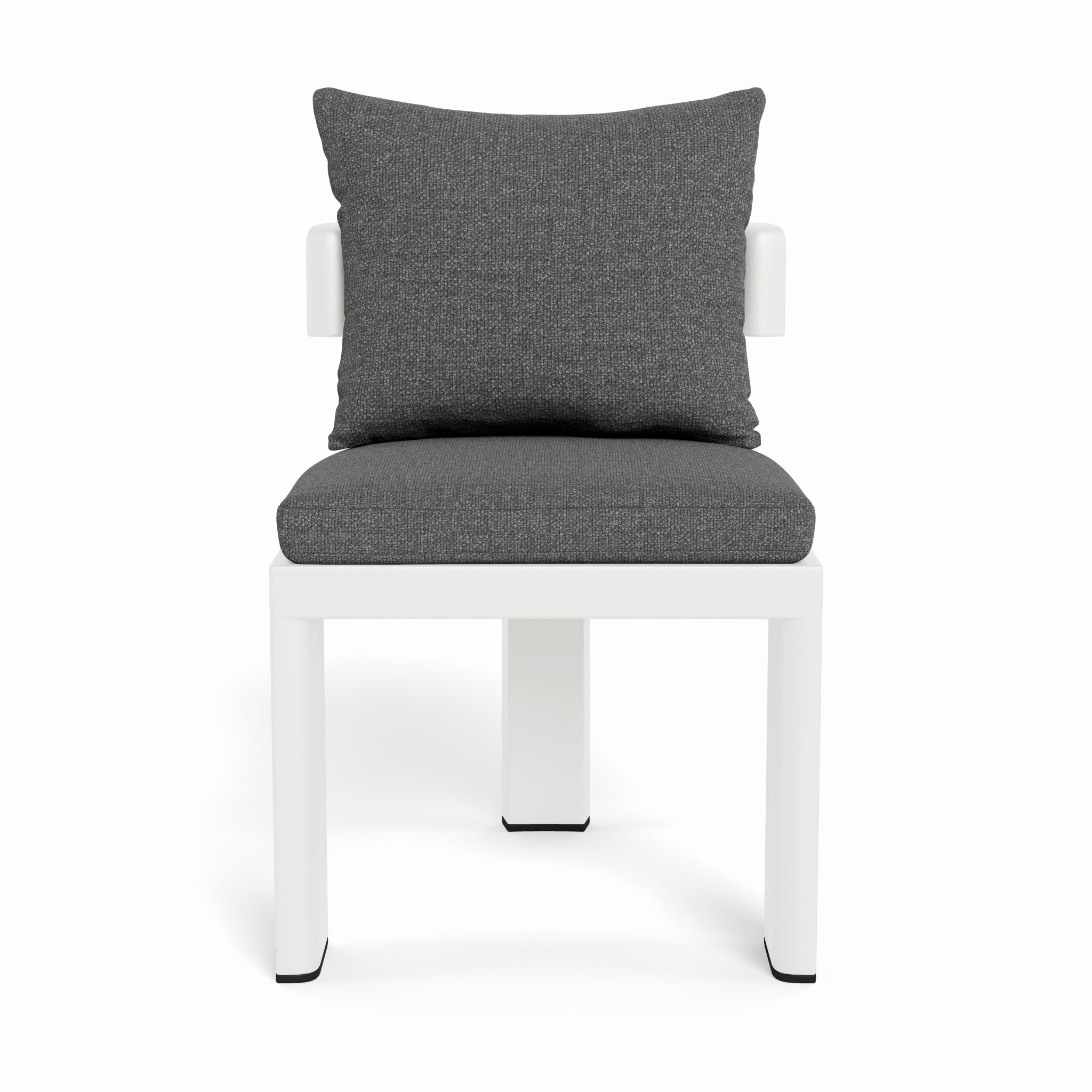 Victoria Aluminum Armless Dining Chair