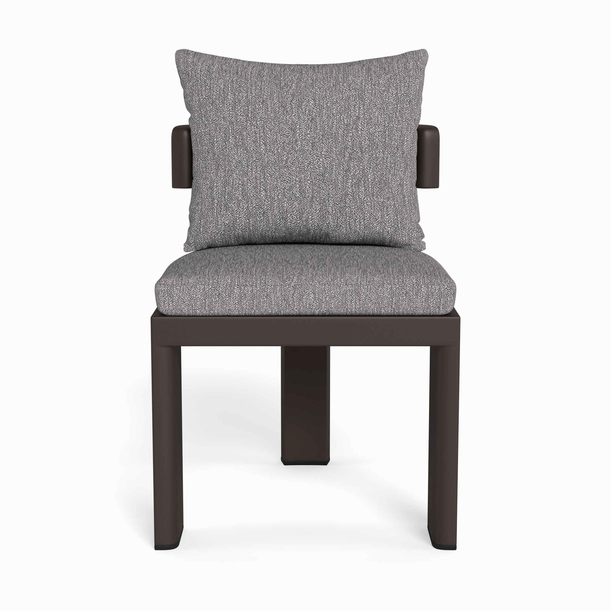 Victoria Aluminum Armless Dining Chair