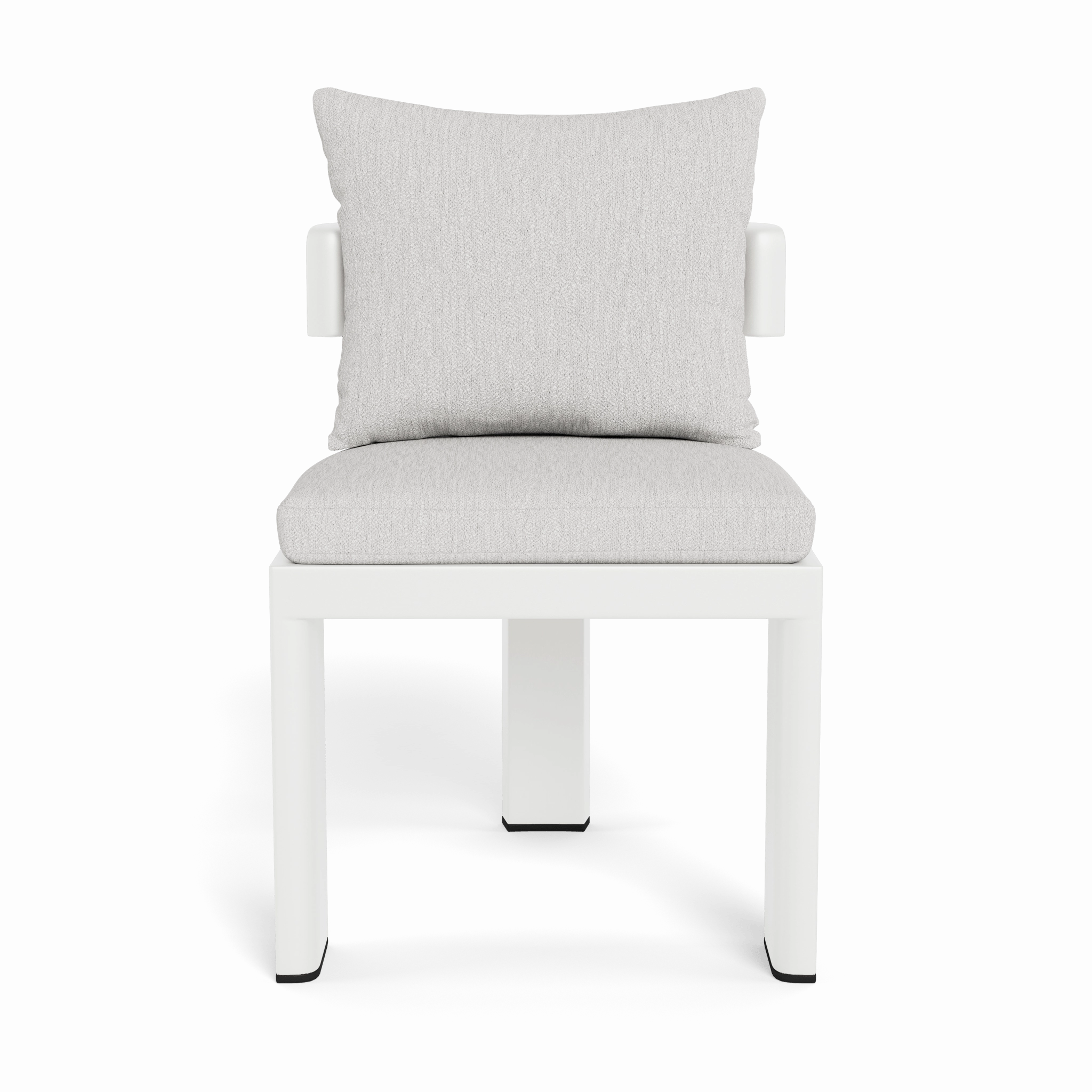 Victoria Aluminum Armless Dining Chair