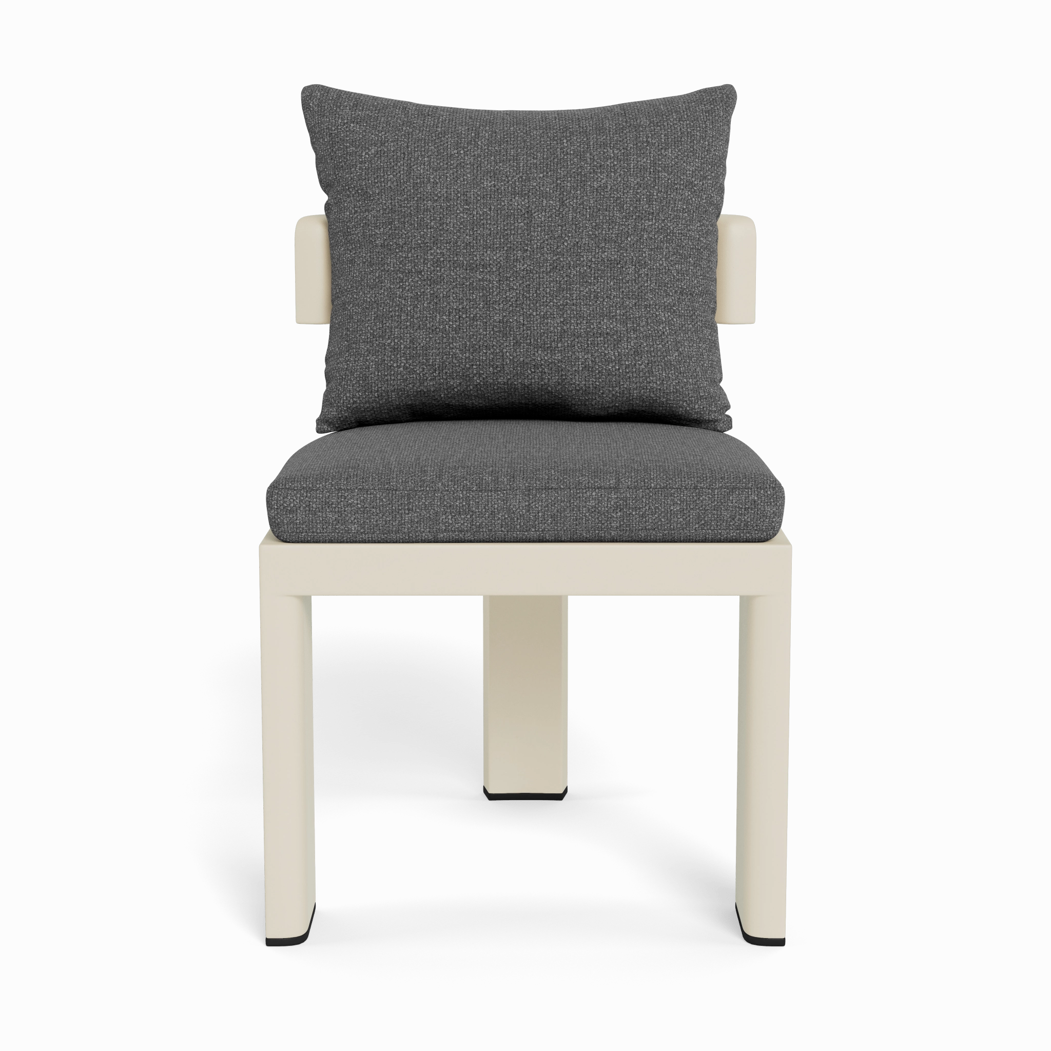 Victoria Aluminum Armless Dining Chair