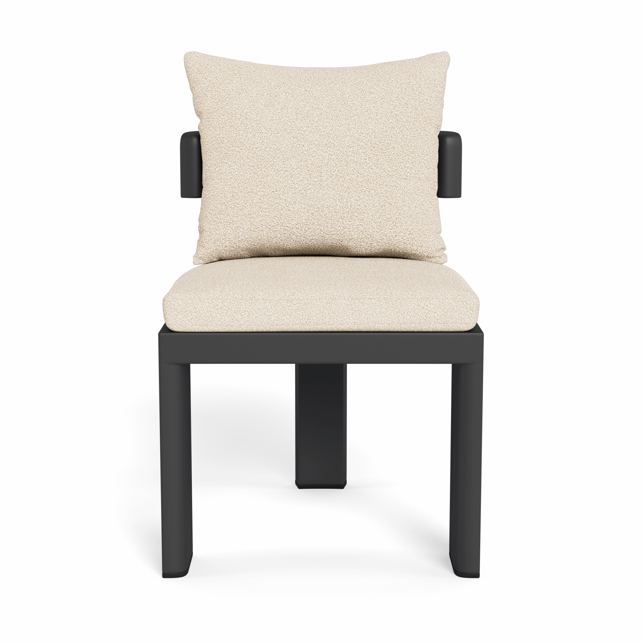 Victoria Aluminum Armless Dining Chair