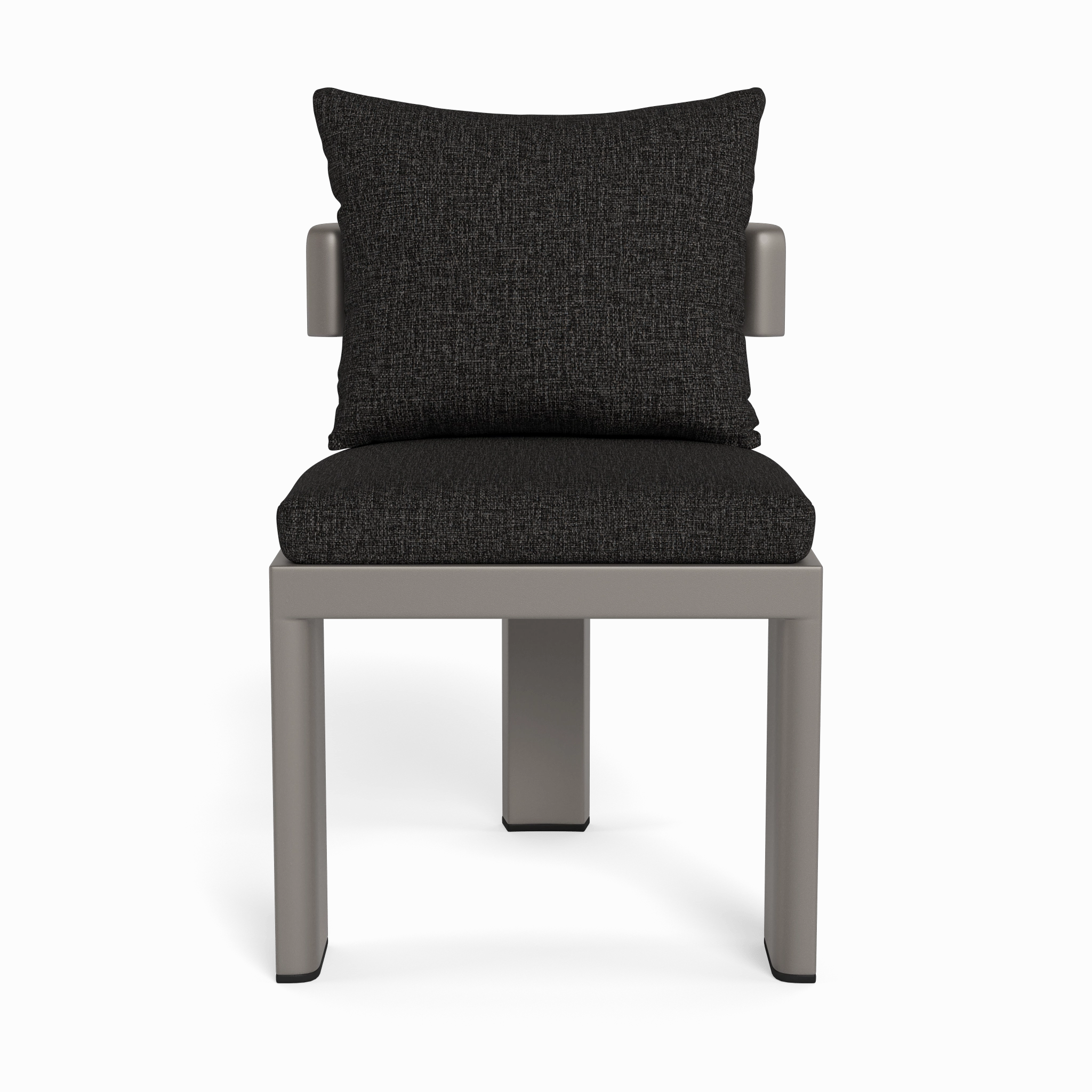 Victoria Aluminum Armless Dining Chair