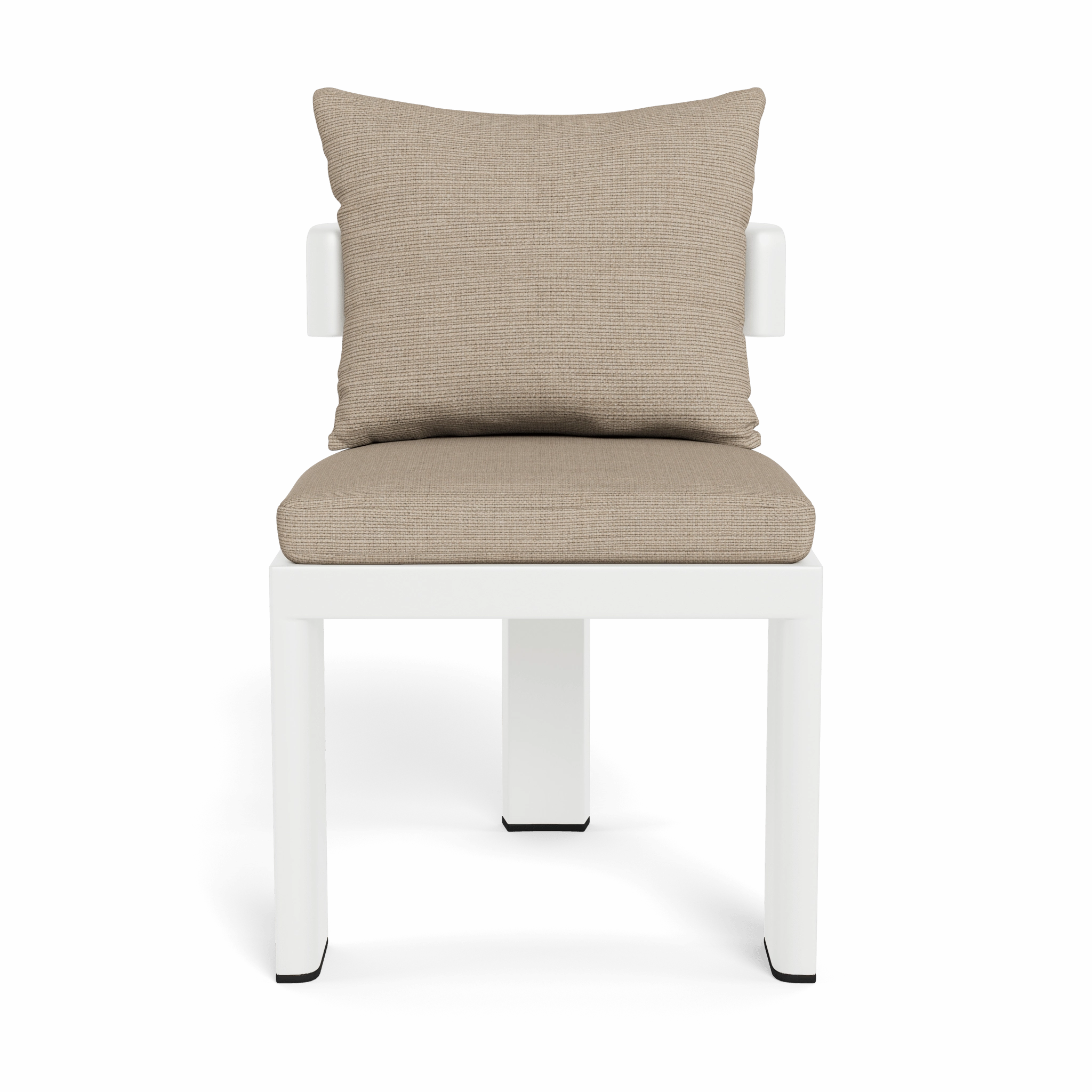 Victoria Aluminum Armless Dining Chair