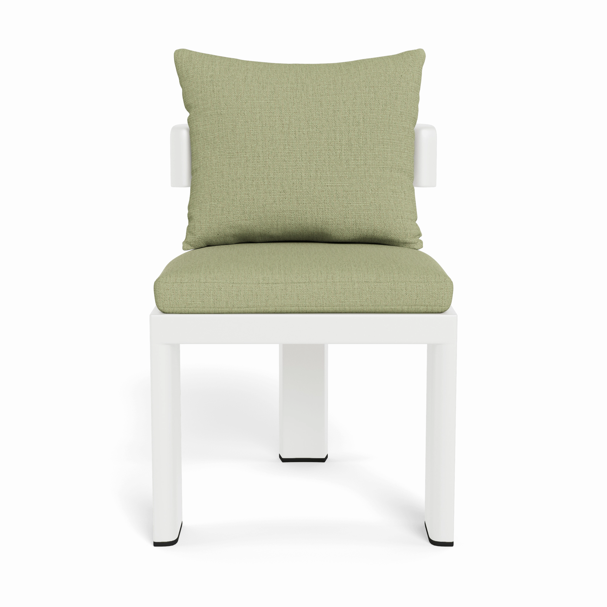 Victoria Aluminum Armless Dining Chair