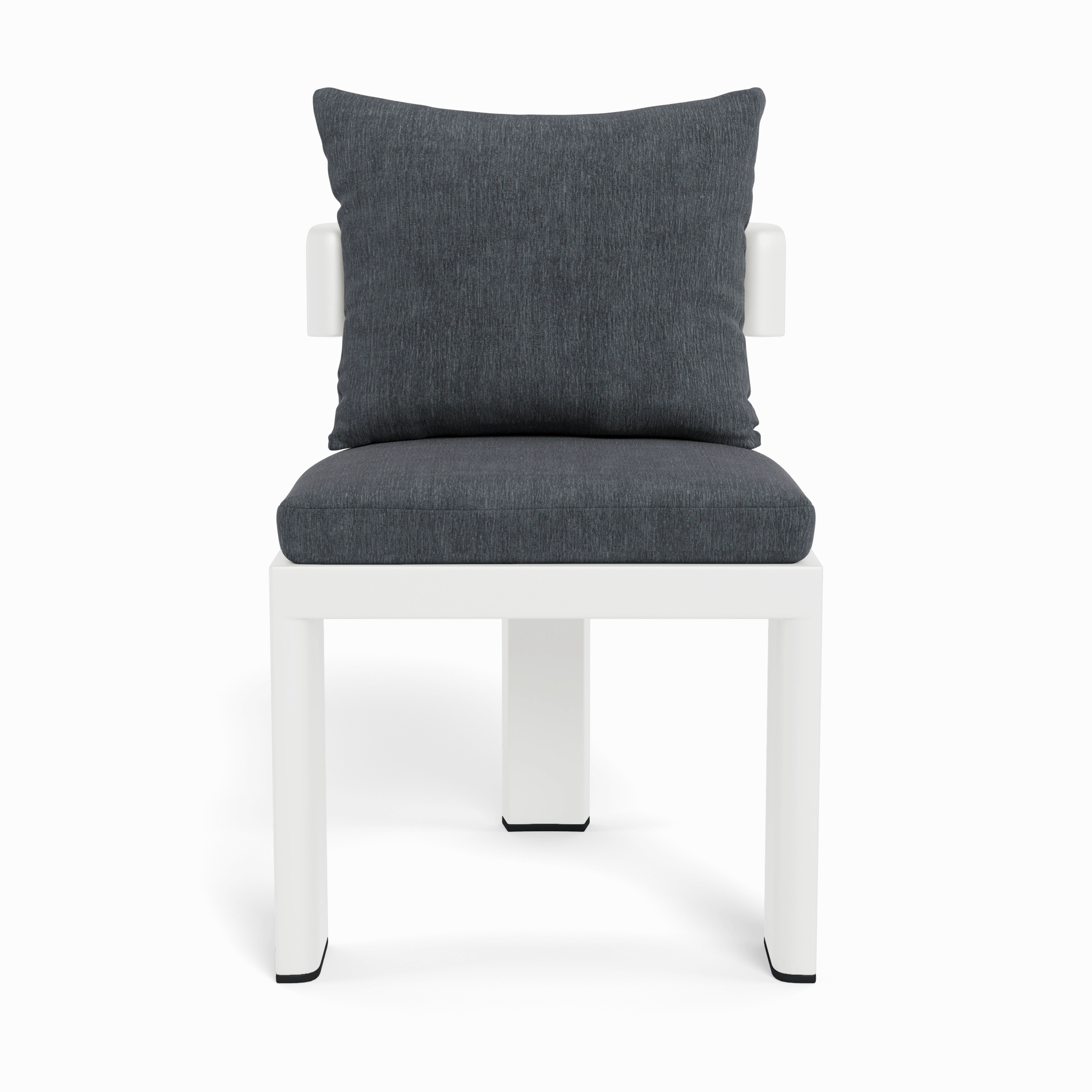 Victoria Aluminum Armless Dining Chair