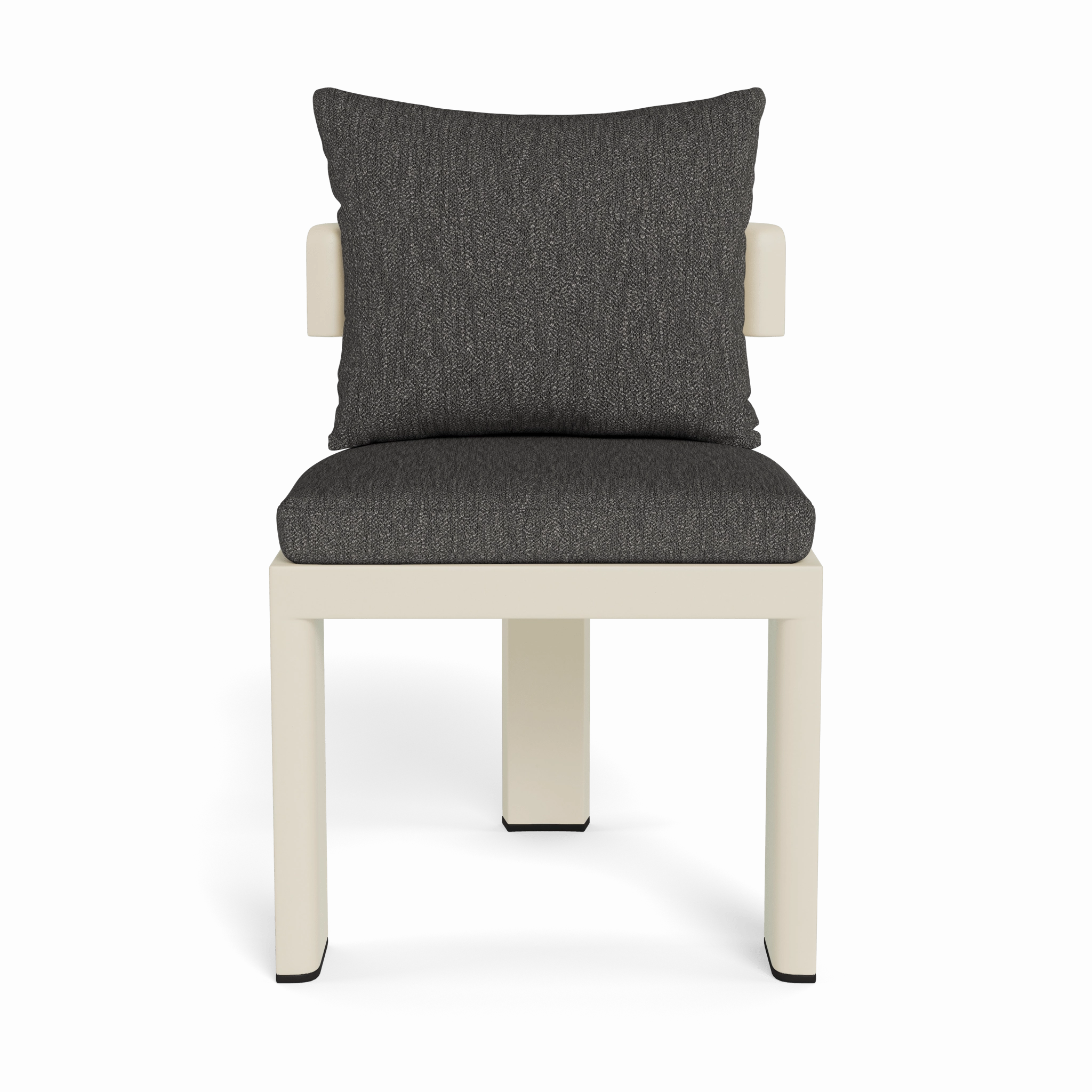 Victoria Aluminum Armless Dining Chair