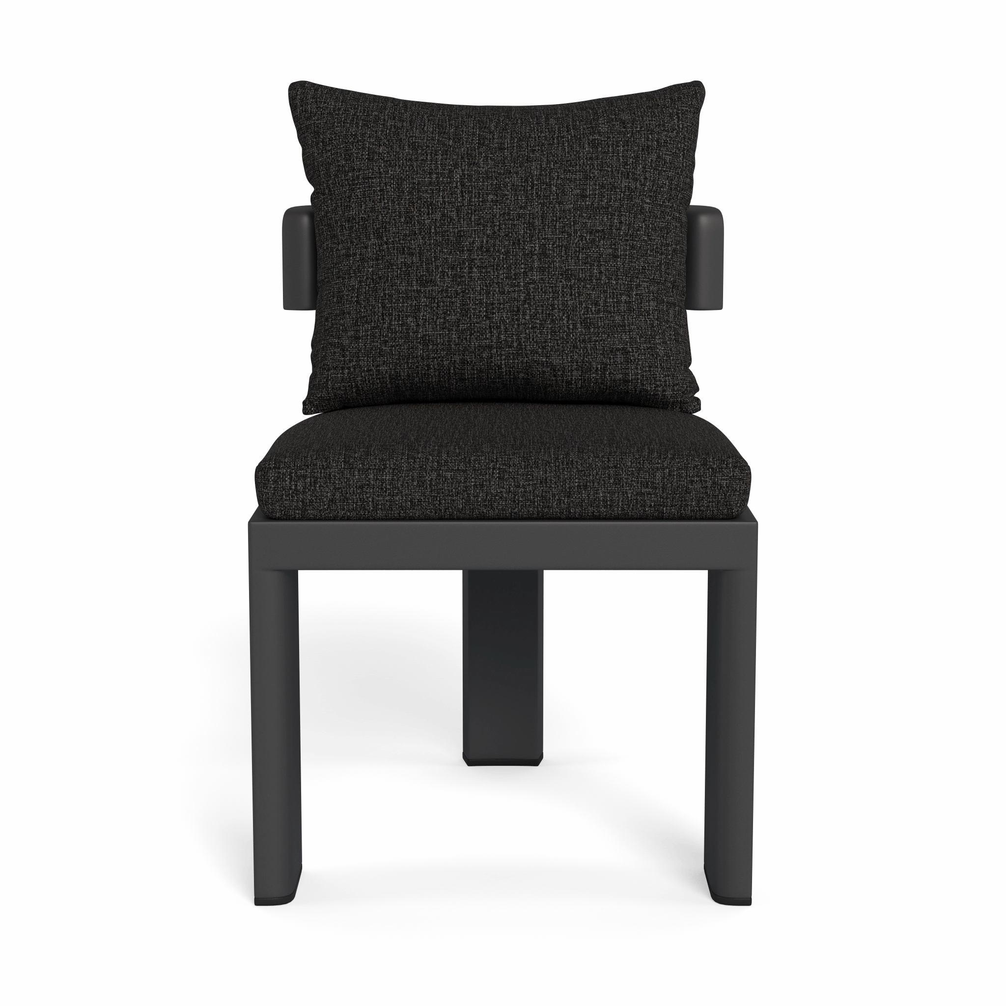 Victoria Aluminum Armless Dining Chair