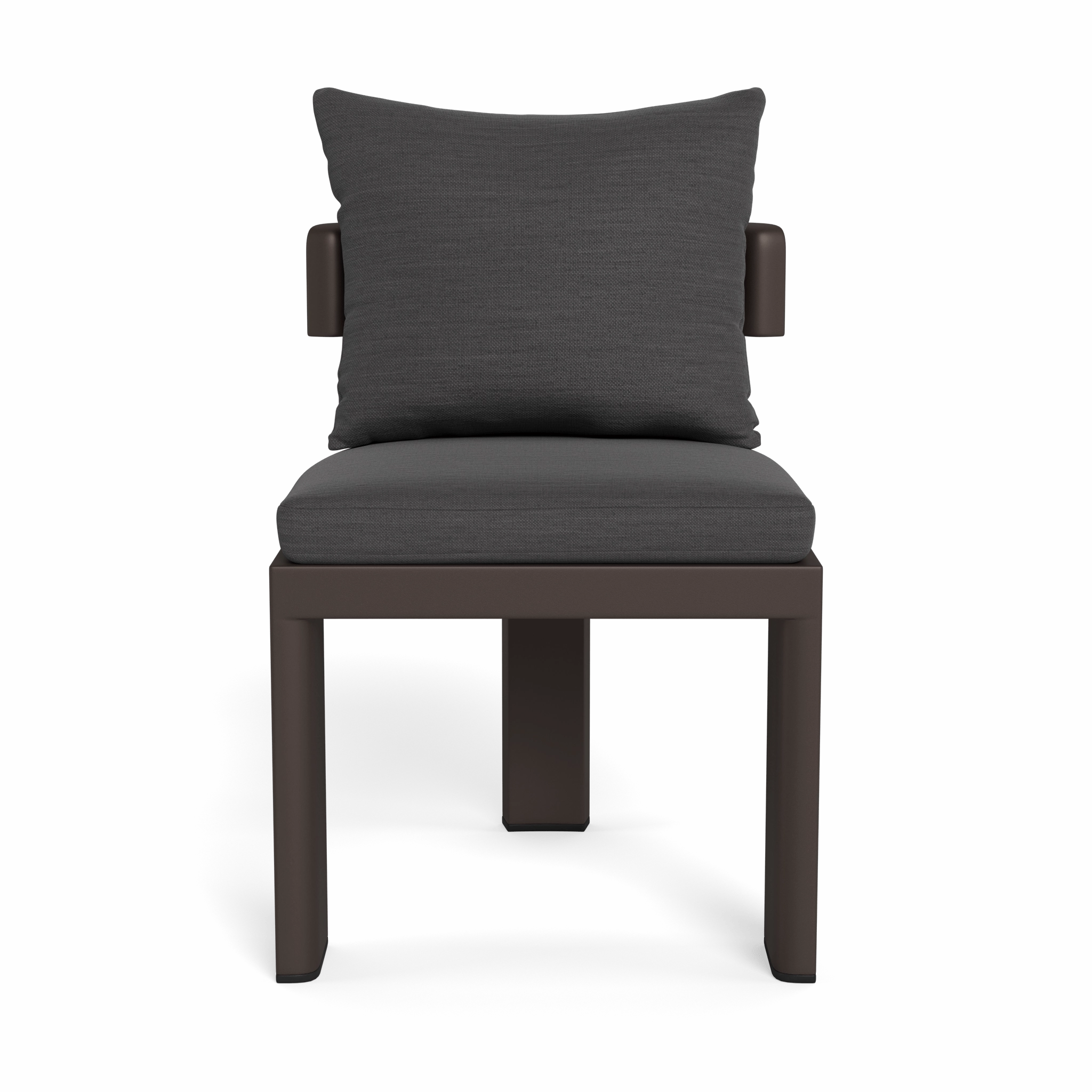 Victoria Aluminum Armless Dining Chair