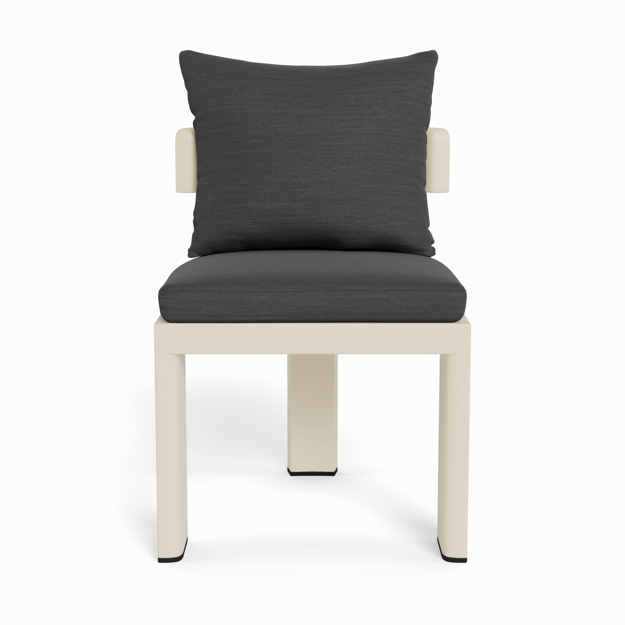Victoria Aluminum Armless Dining Chair